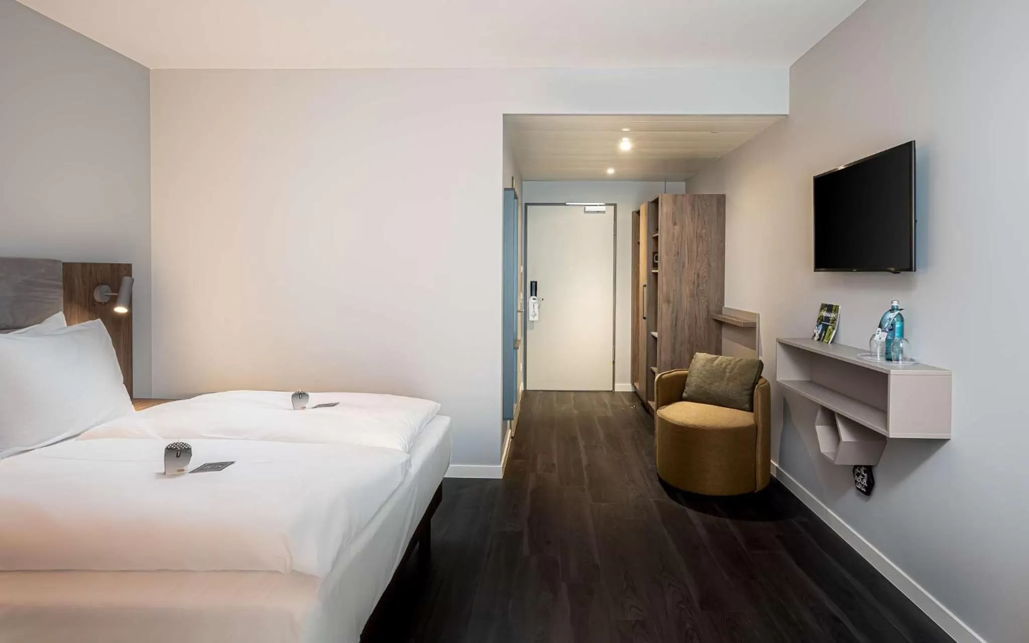 Bedroom, Bed in elaya hotel oberhausen