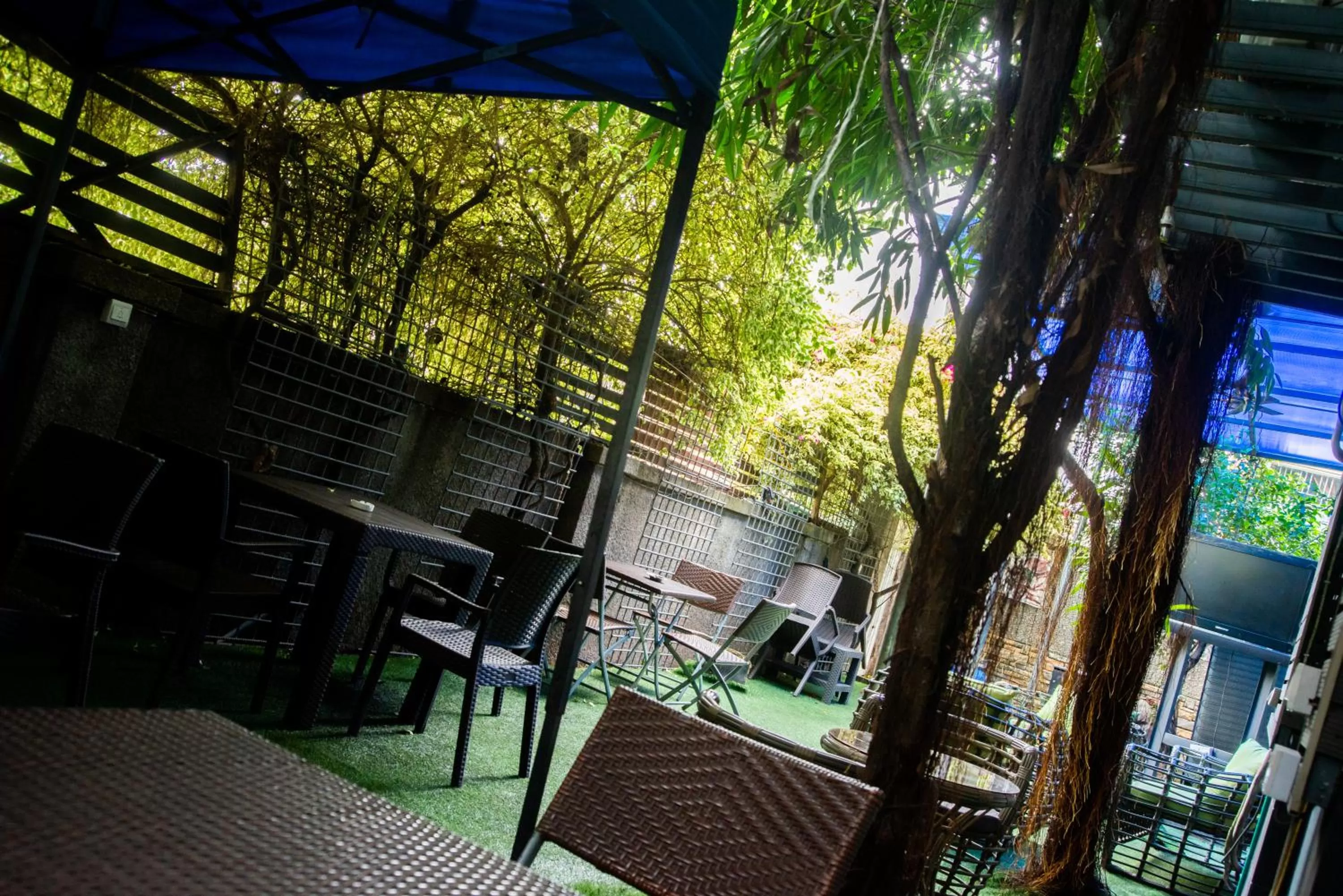 Patio in Sese Cottage