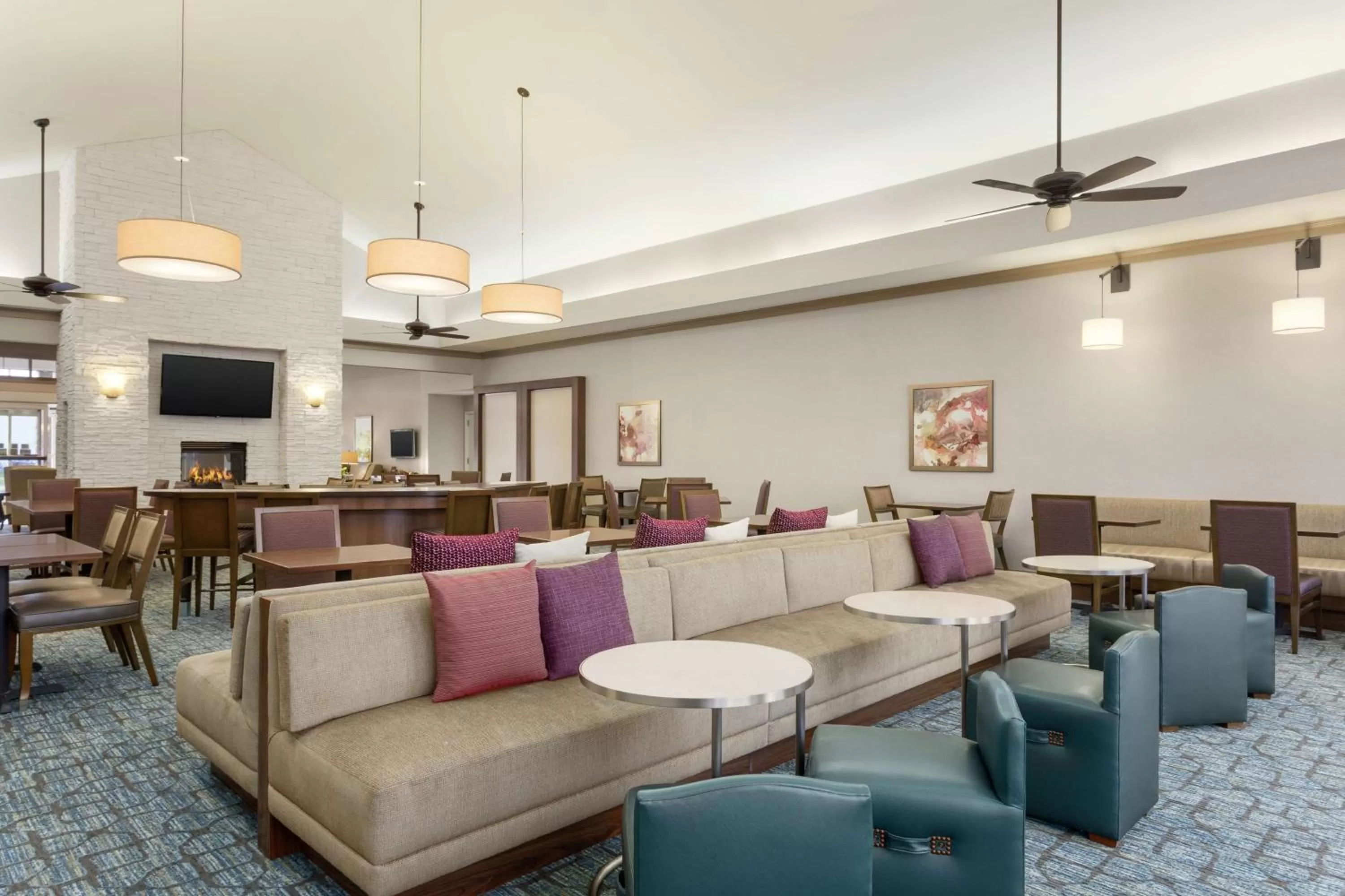Lobby or reception in Homewood Suites by Hilton Fargo