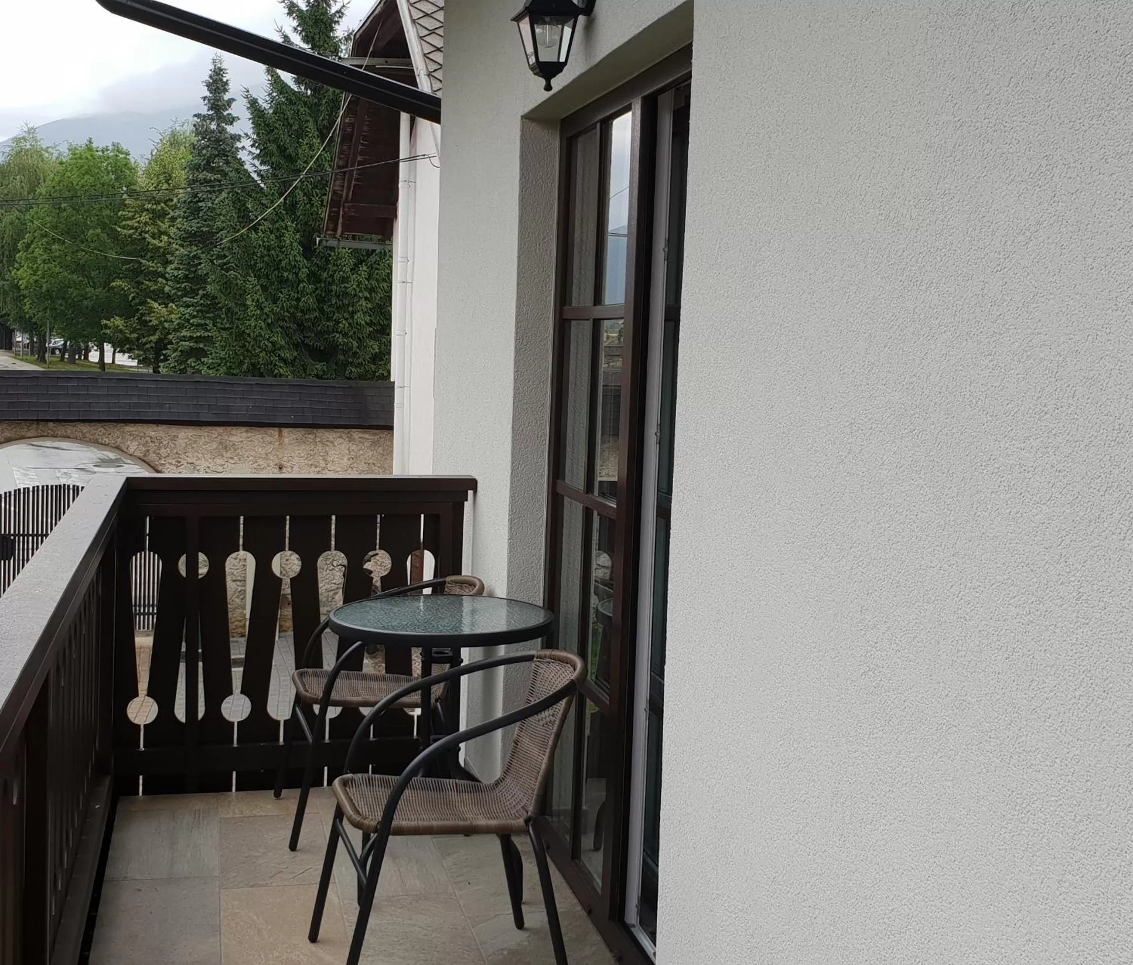 Balcony/Terrace in Resort Vidmar near Bled - rooms Vidmar