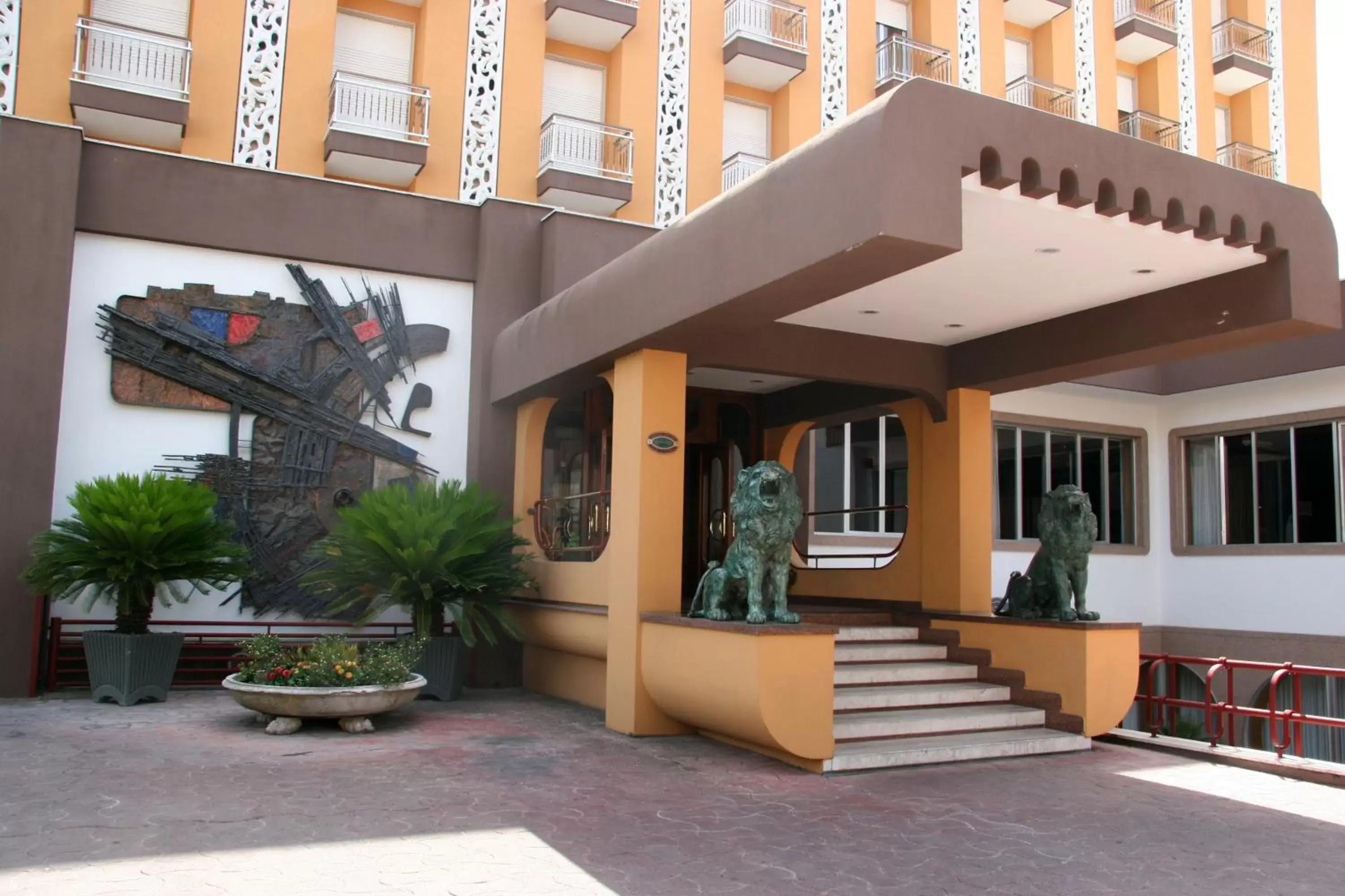 Facade/entrance in Hotel Delle Palme