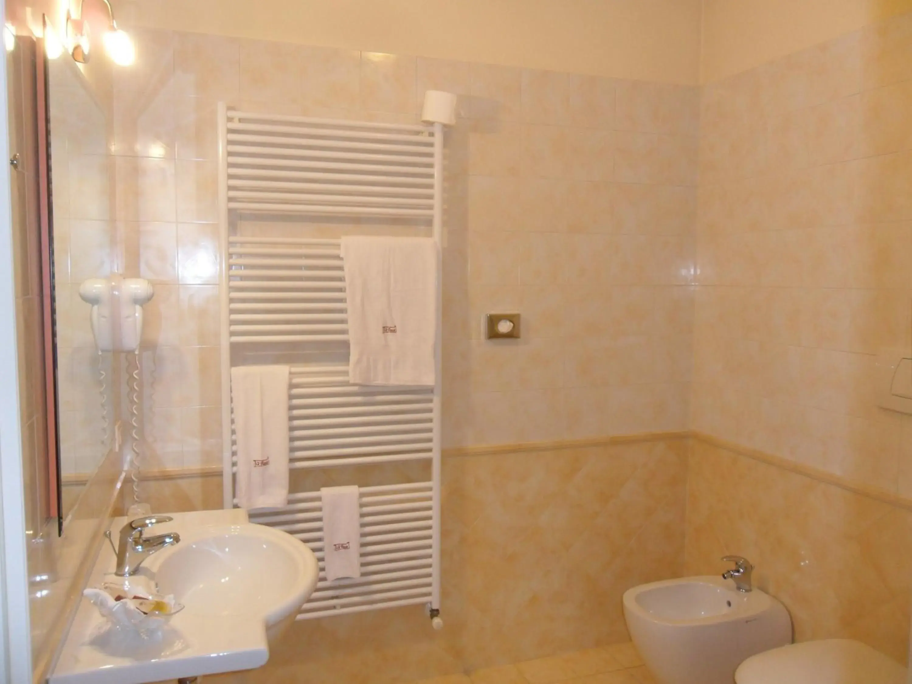 Bathroom in Cà Rocca Relais