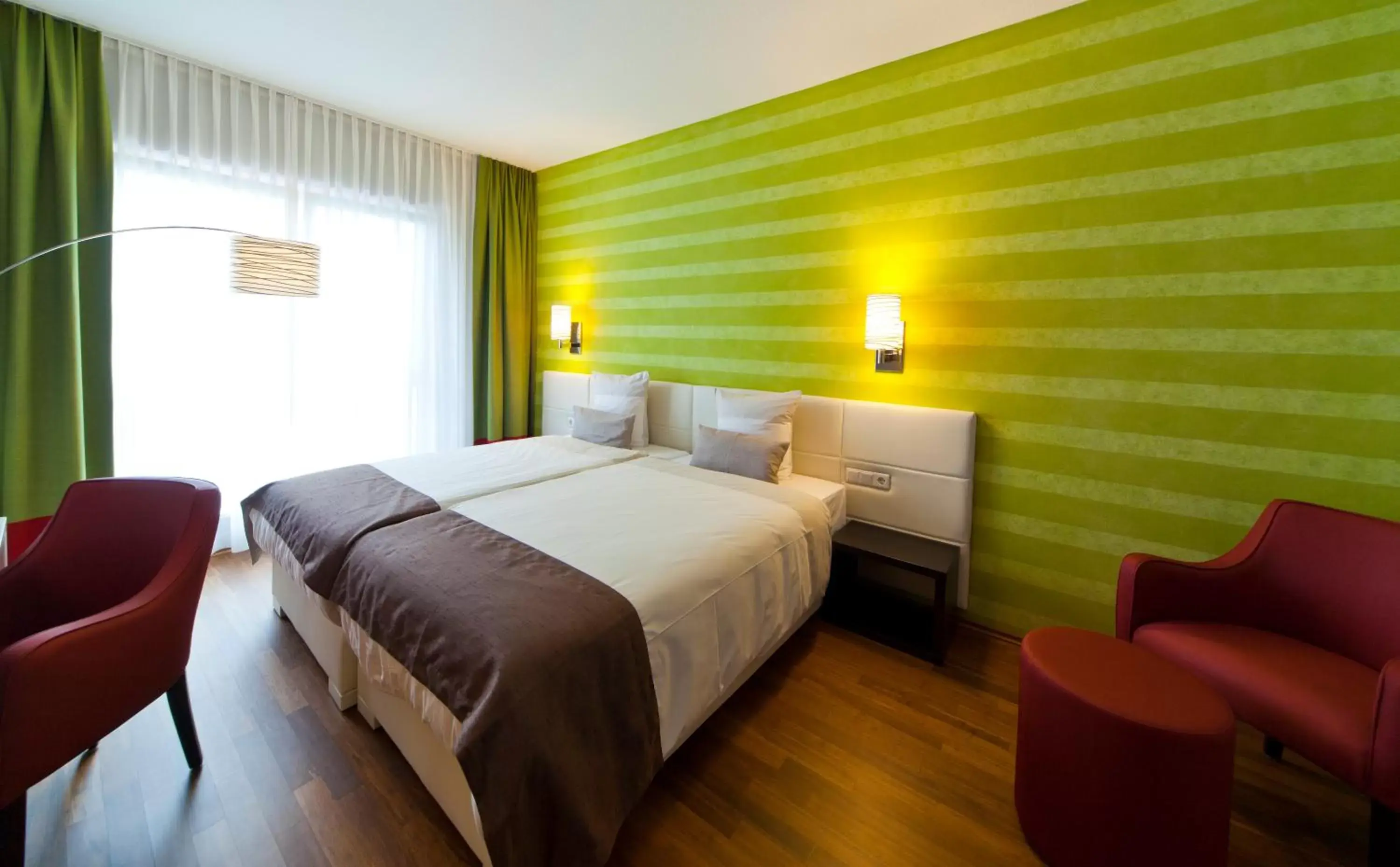 Bed in Kedi Hotel Papenburg