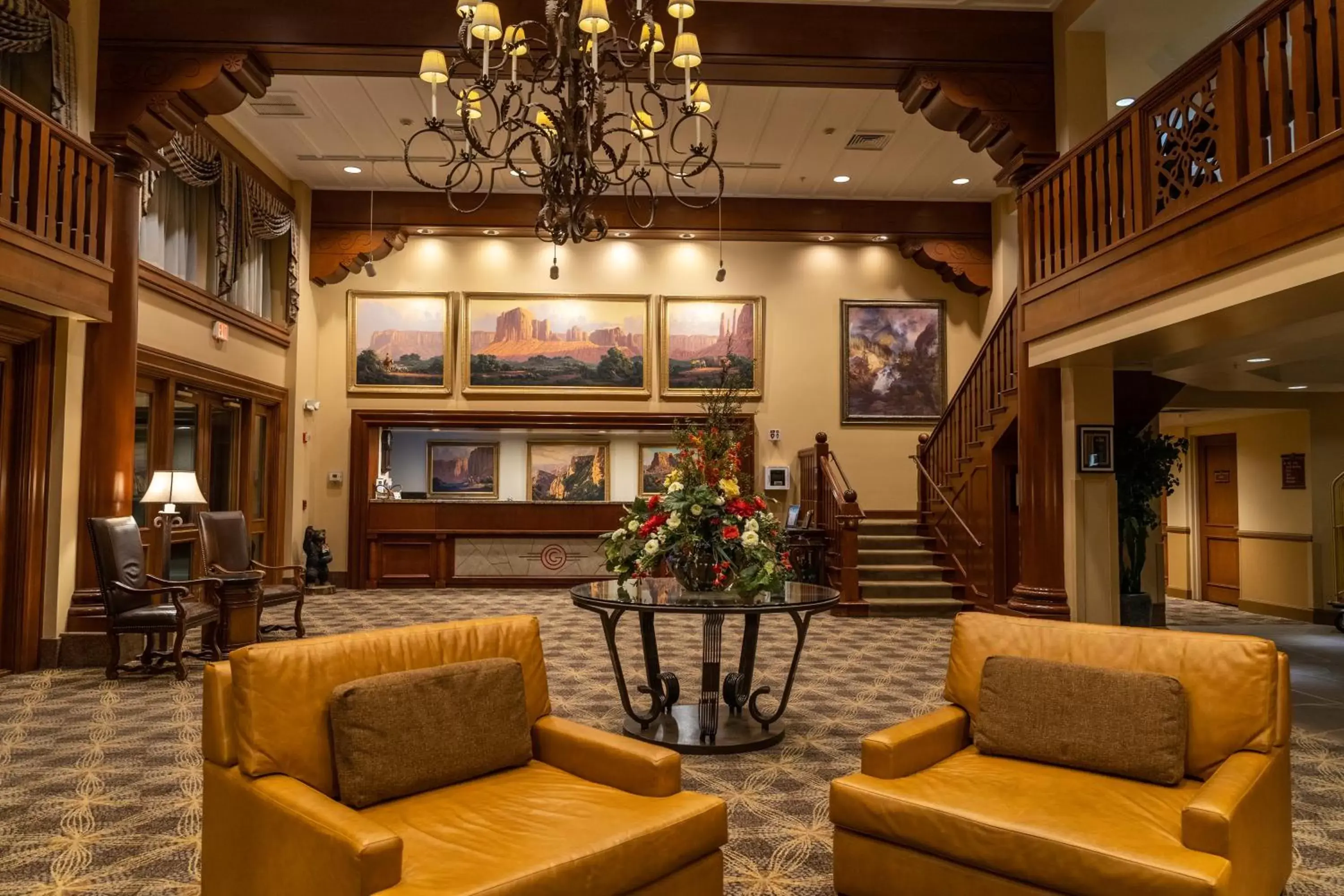 Lobby or reception, Lobby/Reception in Grand Canyon Railway Hotel