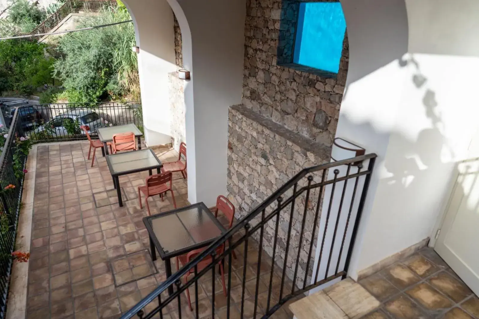 Balcony/Terrace in Hotel Corallo