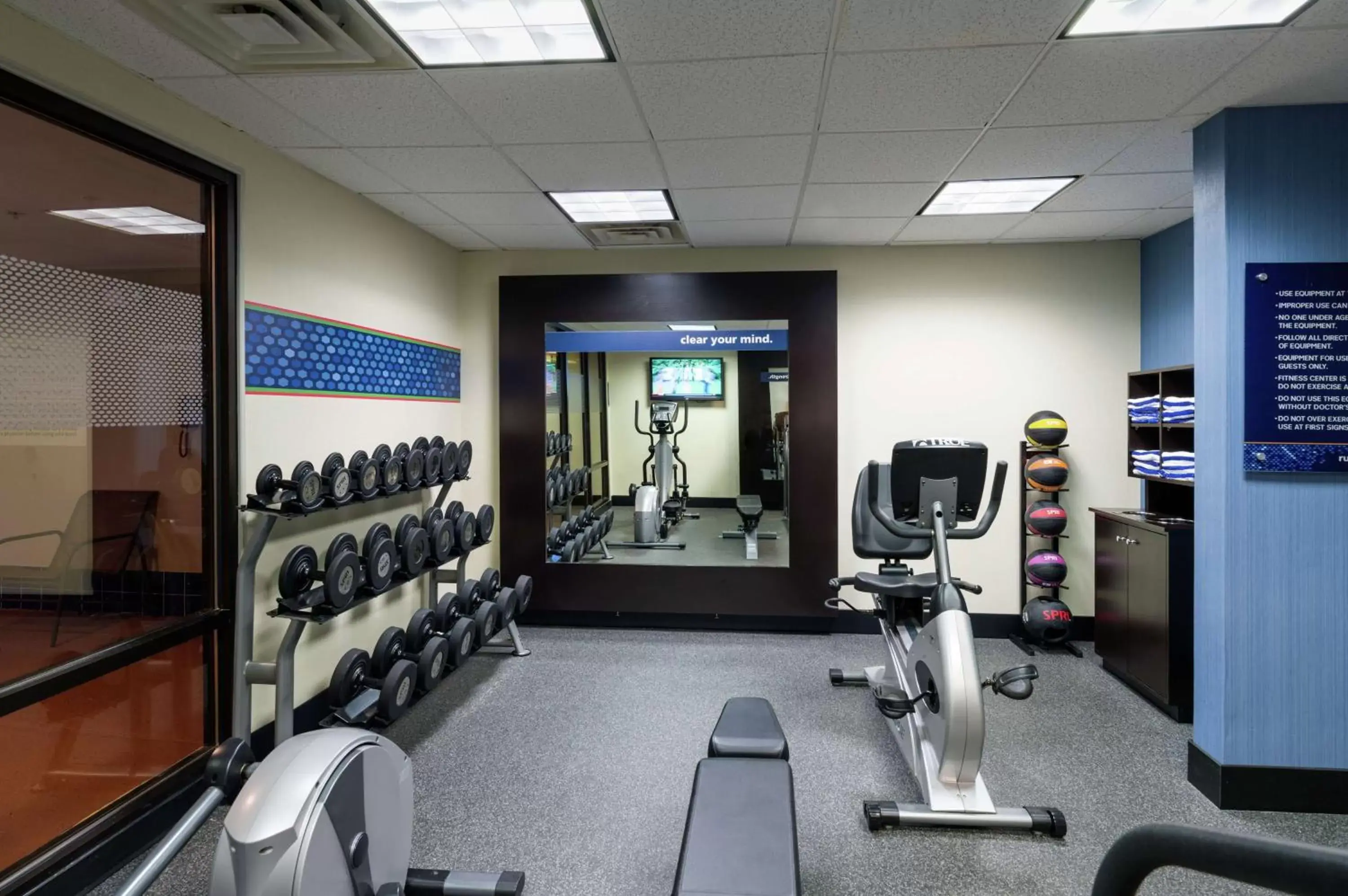 Fitness centre/facilities, Fitness Center/Facilities in Hampton Inn Selinsgrove/Shamokin Dam