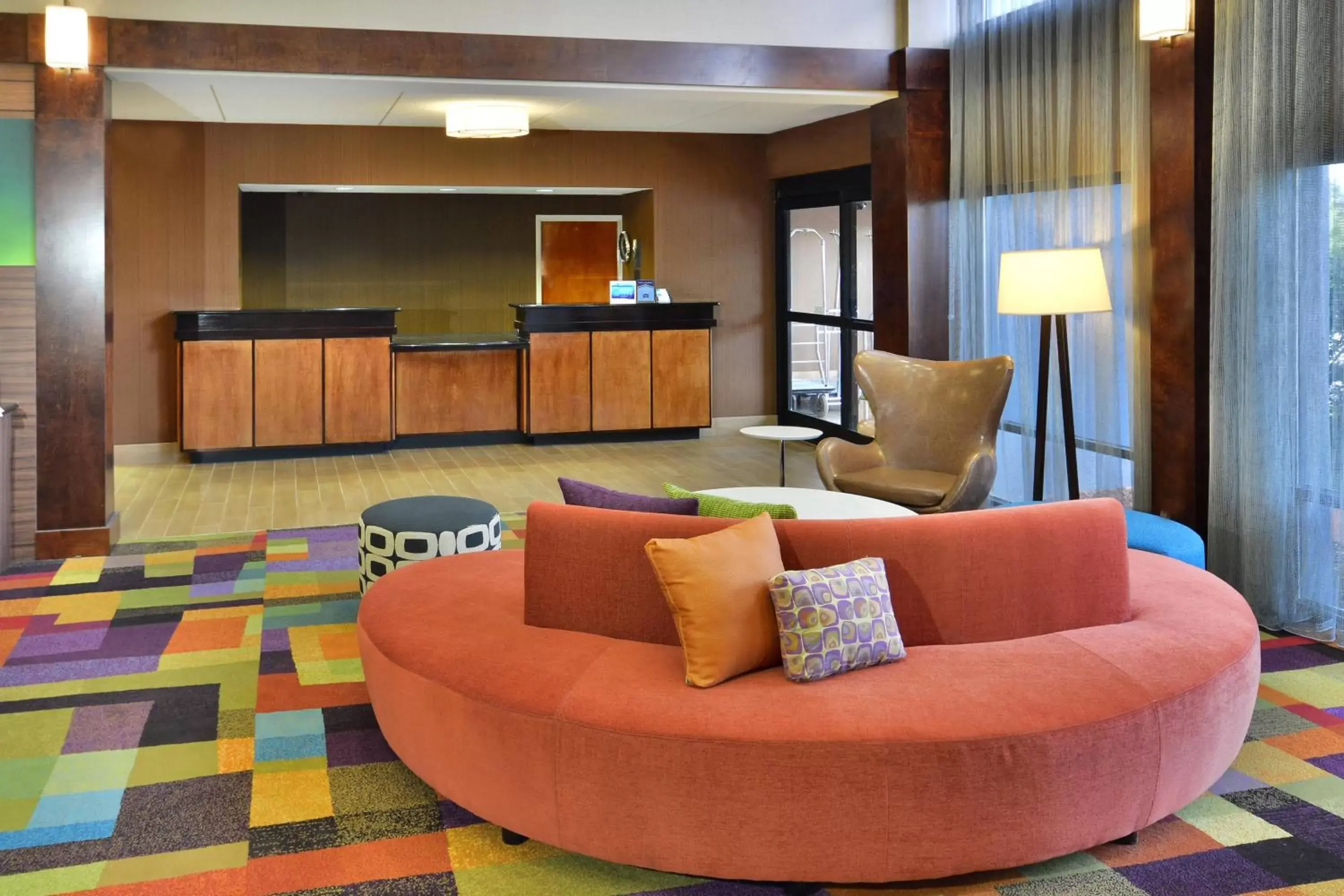 Lobby or reception, Lobby/Reception in Fairfield Inn and Suites by Marriott Winston Salem/Hanes