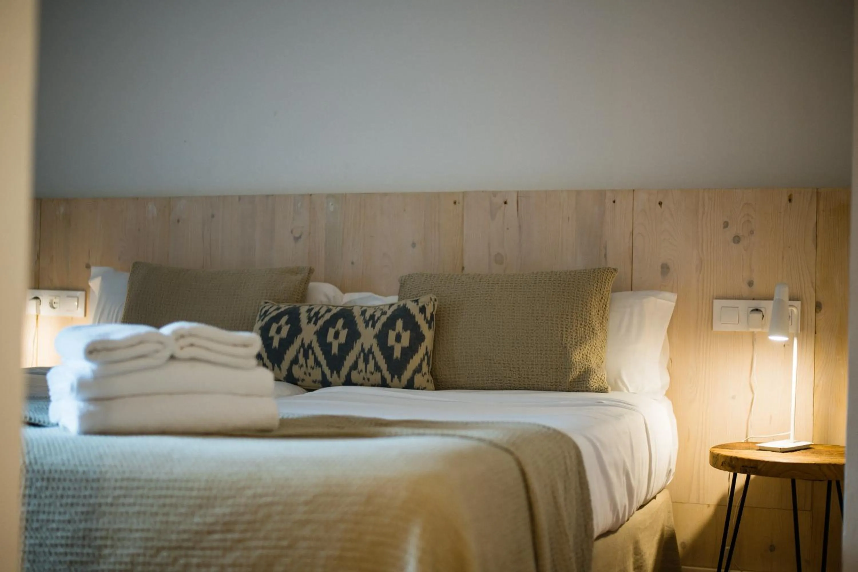 Bed in Hostal Ses Negres