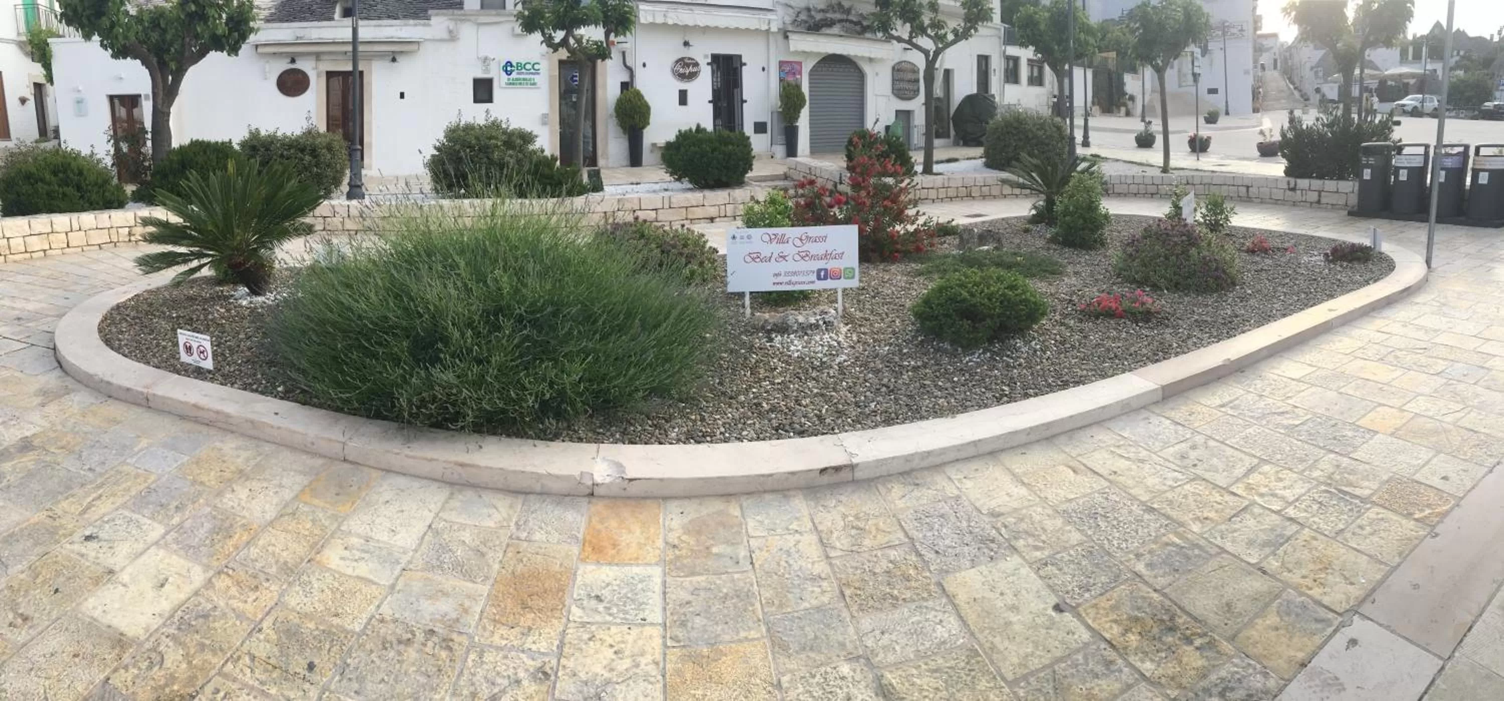 Off site in B&B Villa Grassi