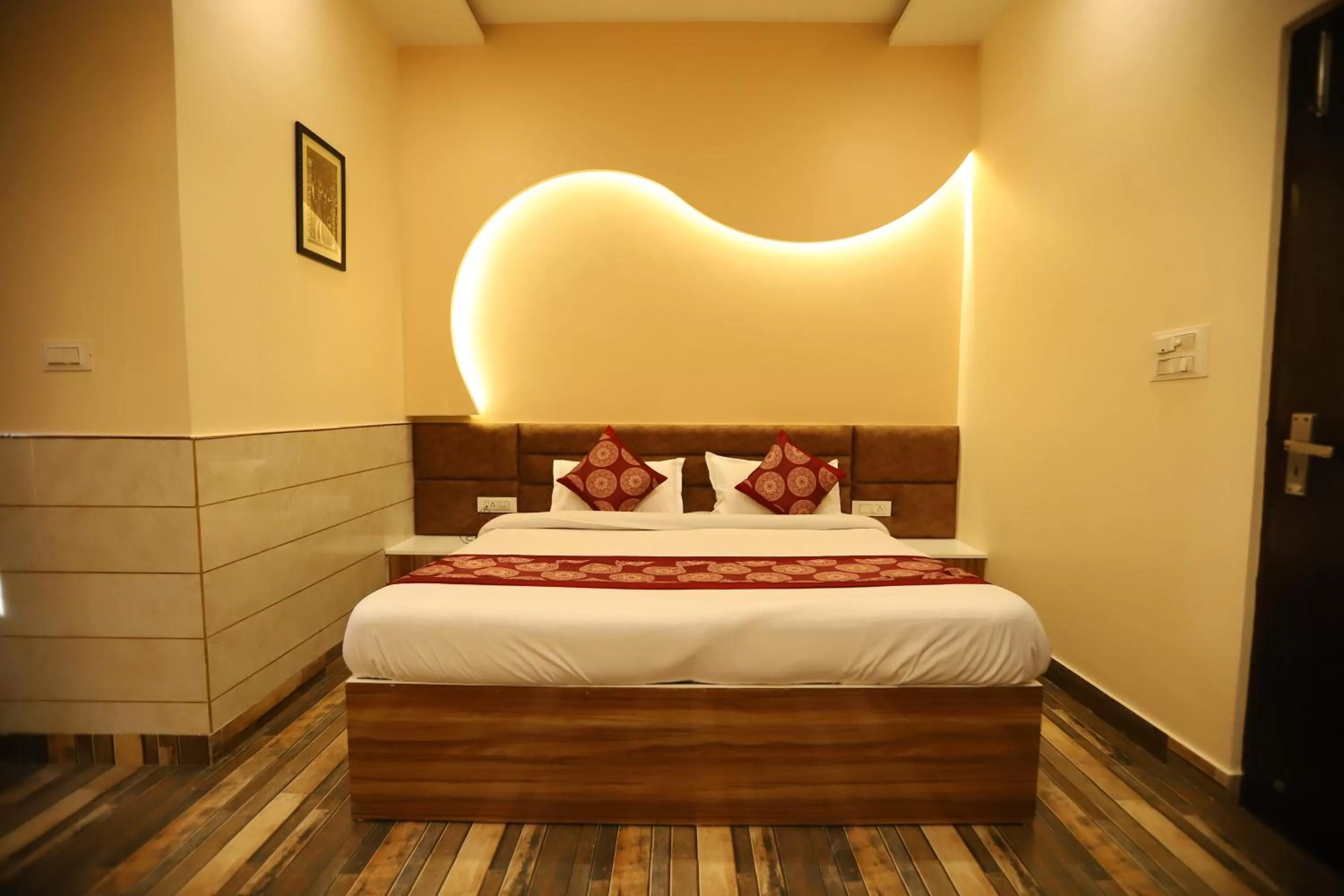 Bed in The Park View Hotel