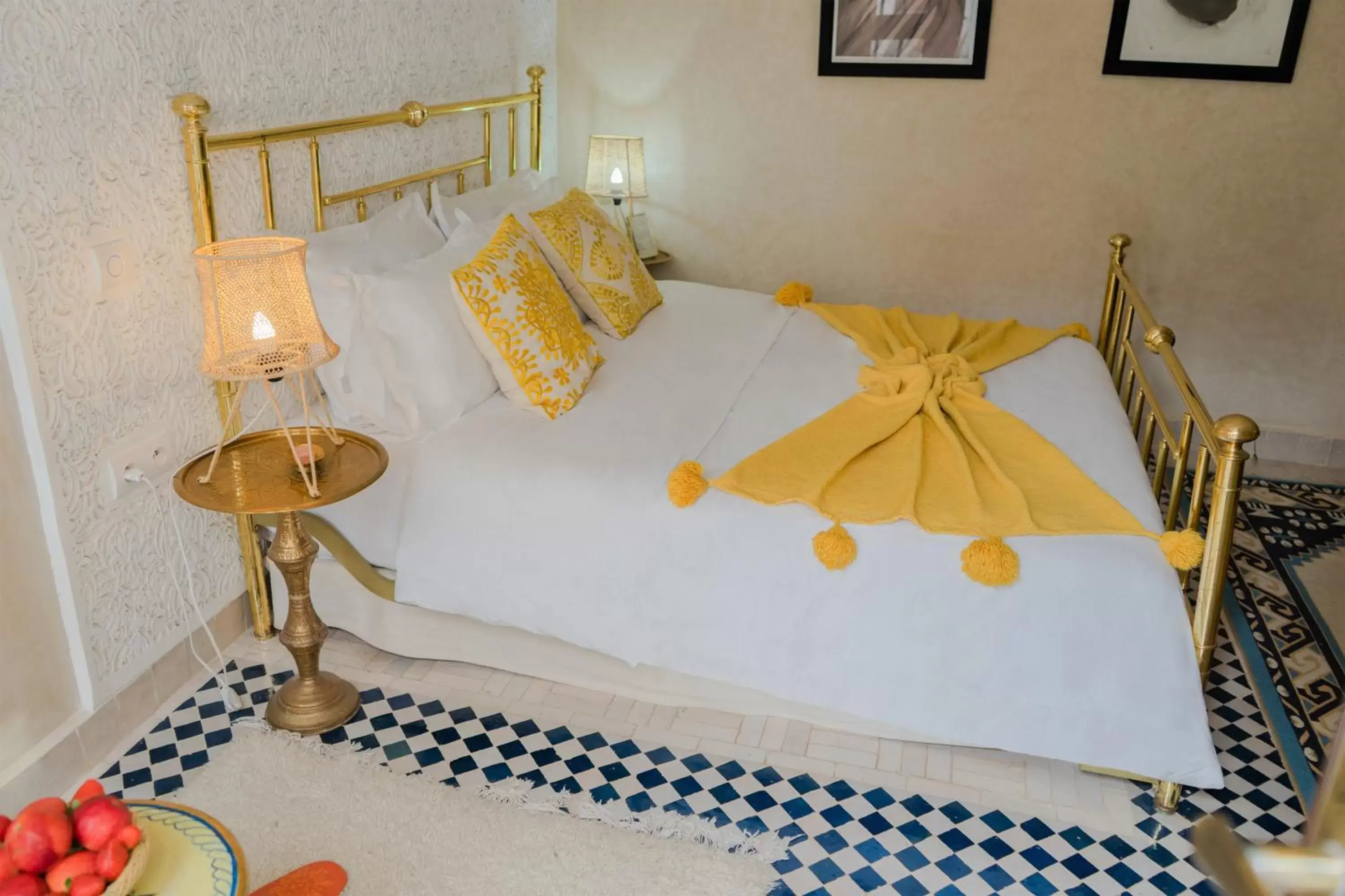 Bed in Riad Beata Bed & Breakfast Bed in Riad Beata Bed & Breakfast