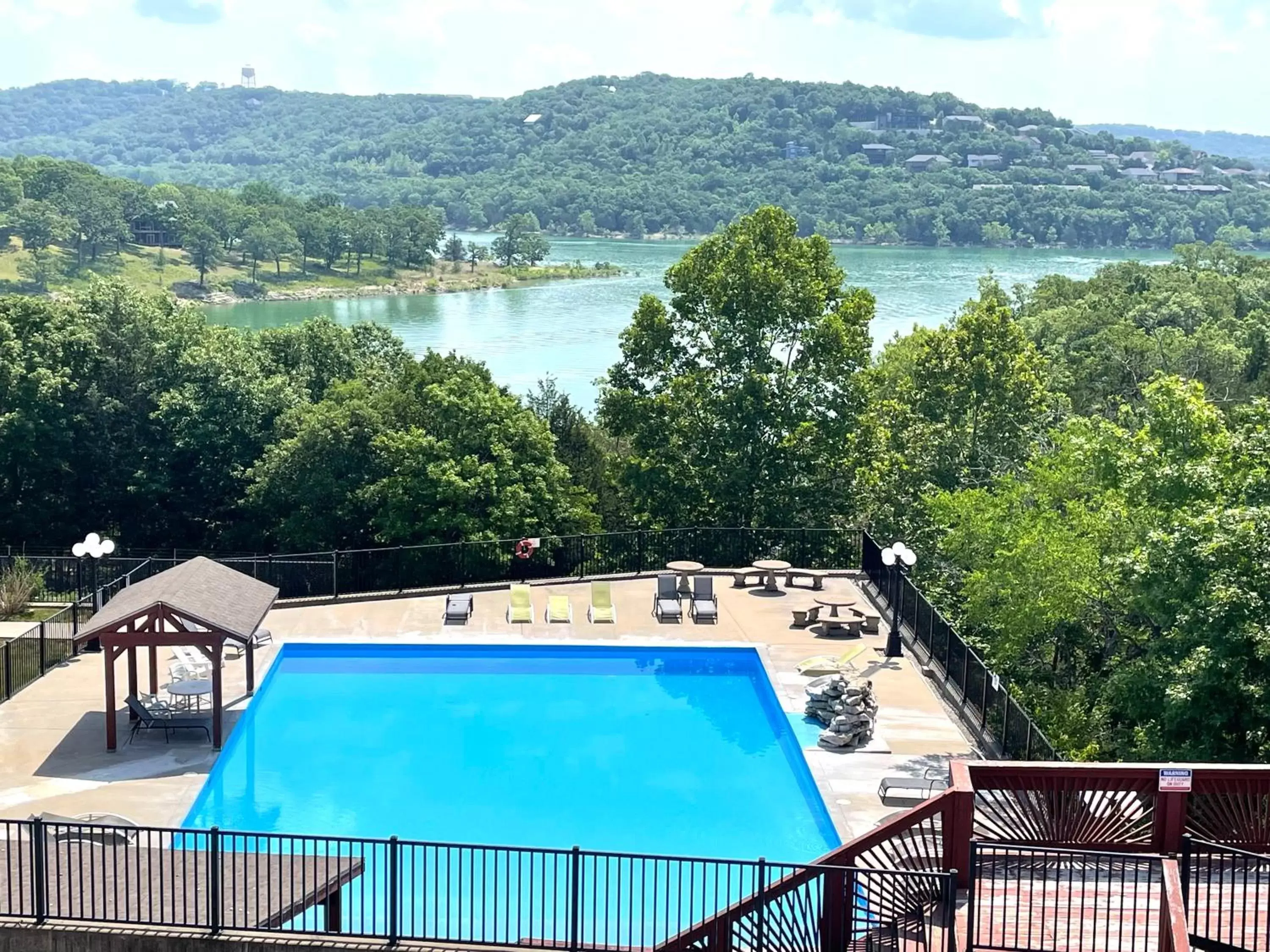Day, Pool View in Rockwood Condos on Table Rock Lake