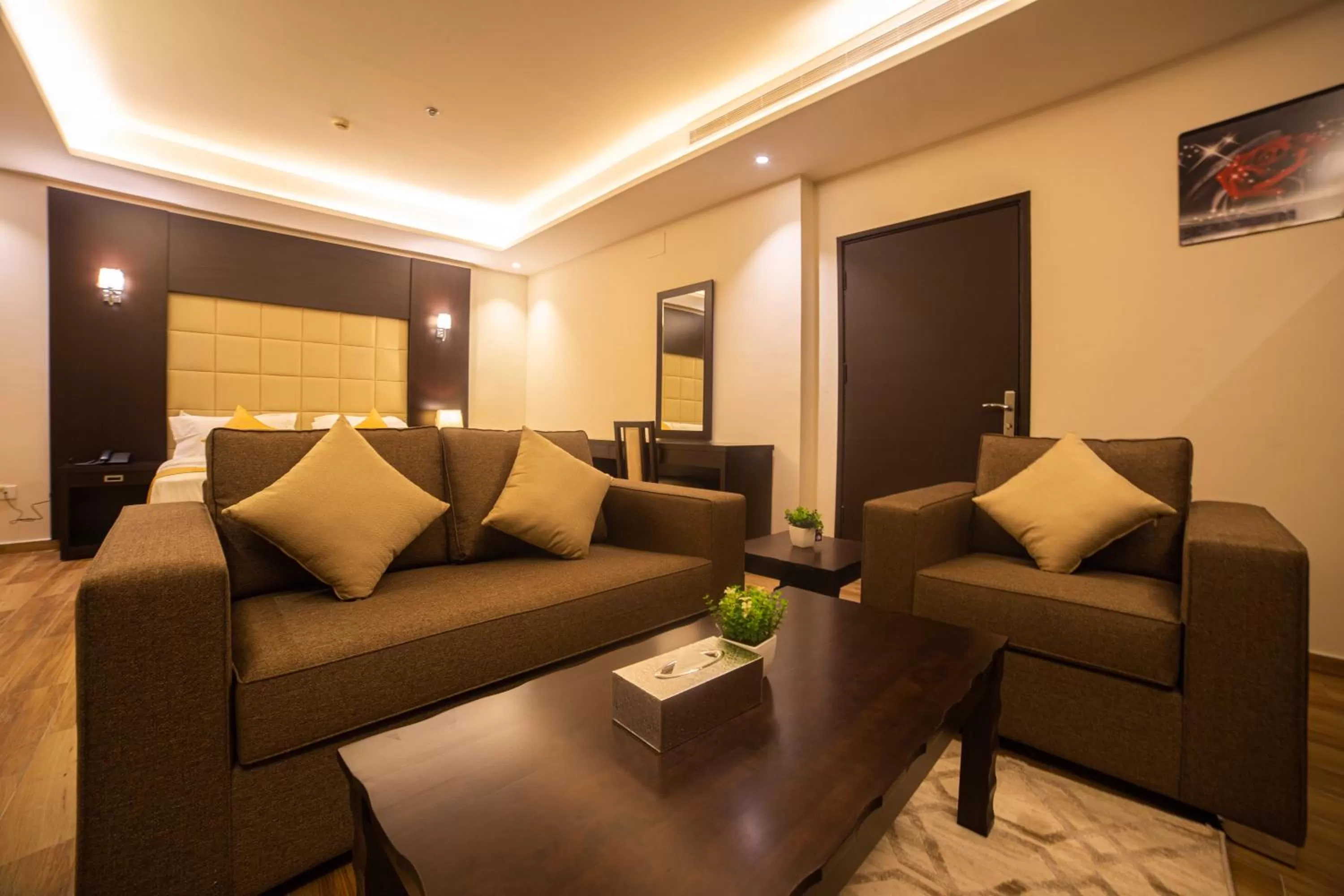 Seating area in Mabet Al Tahlia Serviced Apartments