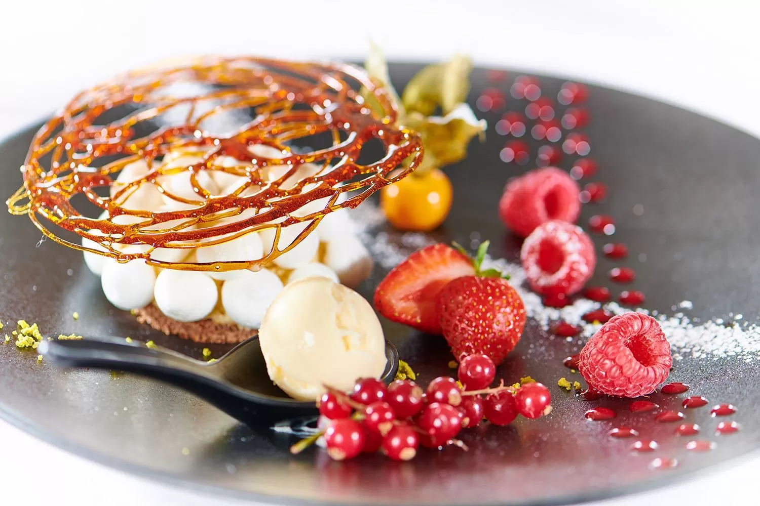 Food in Romantik Hotel Mont Blanc au Lac