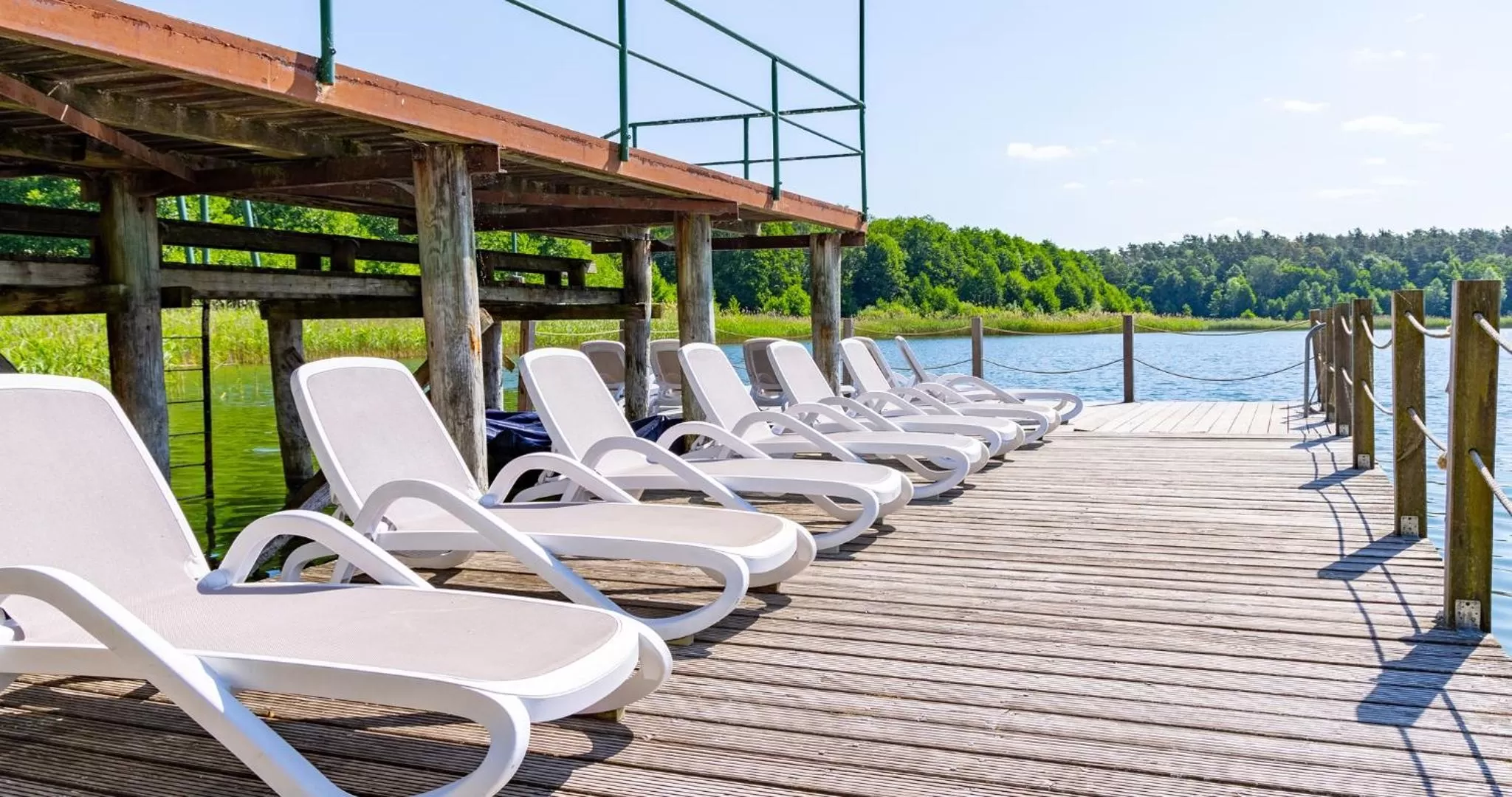 sunbed in Hotel Döllnsee-Schorfheide