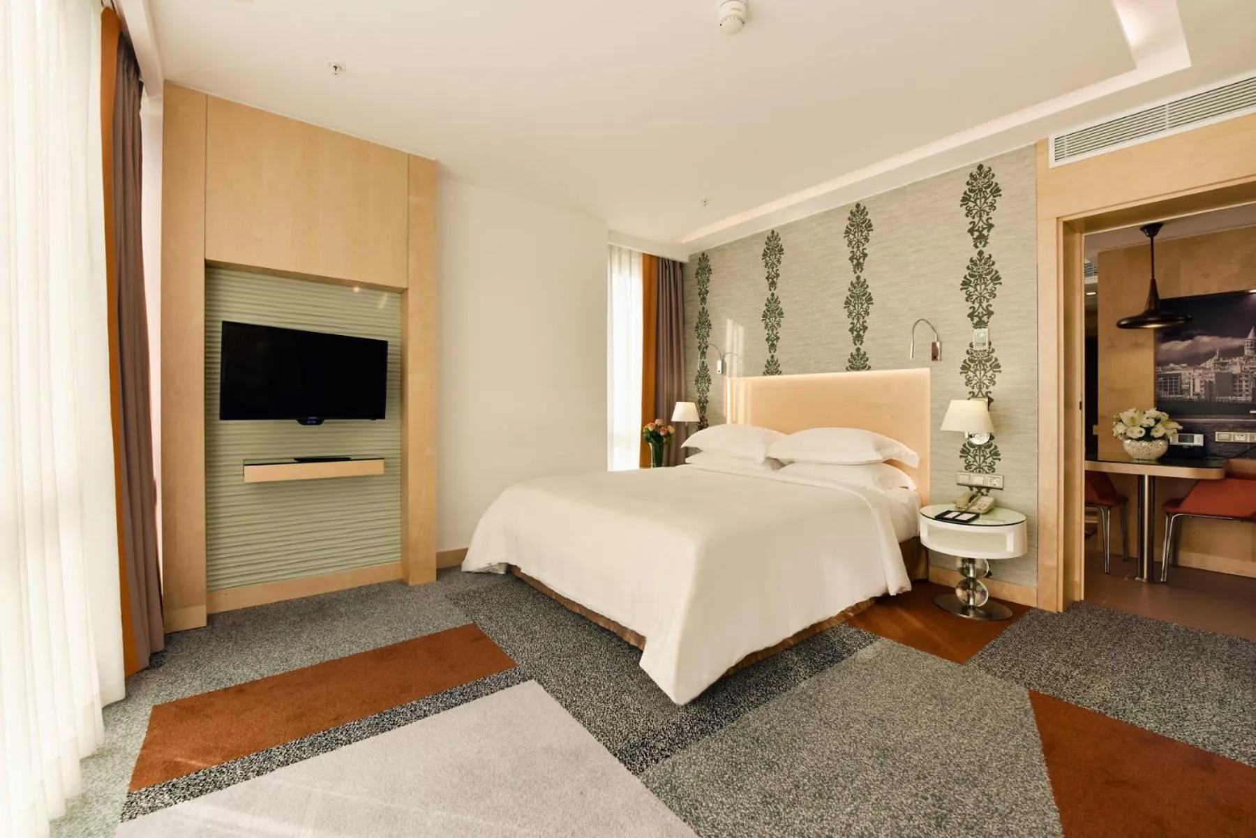 Bedroom, Bed in Tango Arjaan by Rotana Istanbul Asia