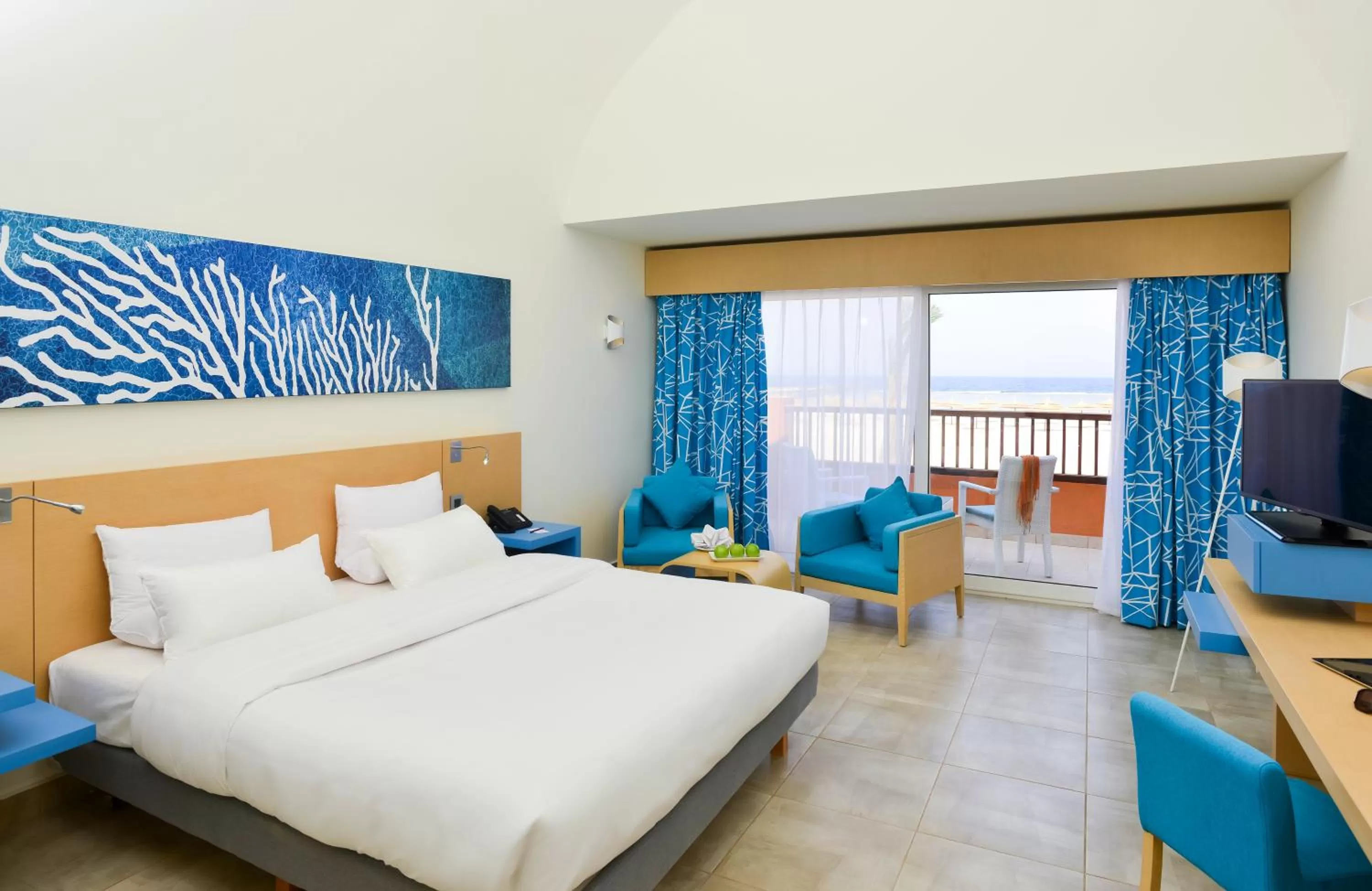Bed in Novotel Marsa Alam Beach Resort