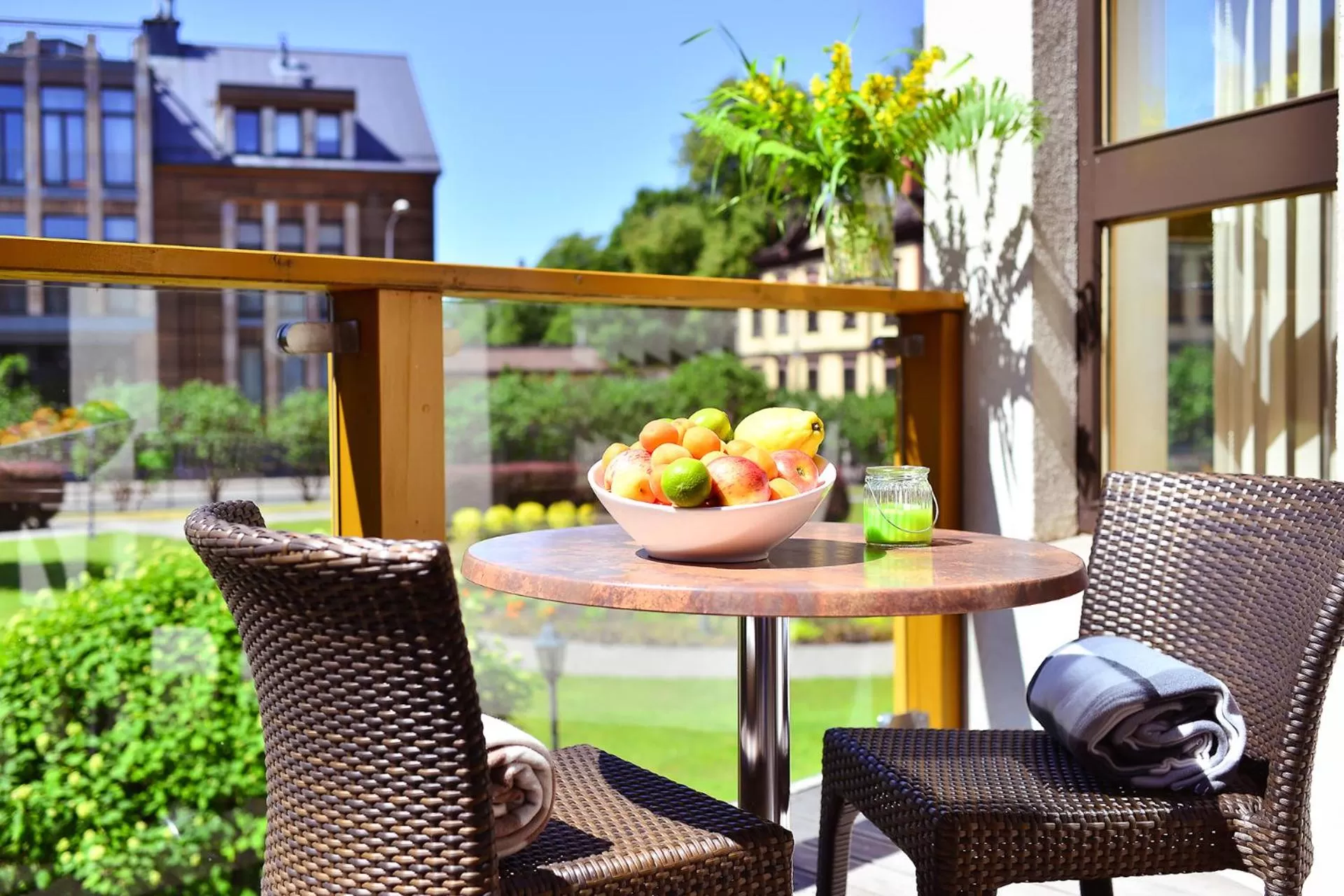 Decorative detail in Hotel Vantis Riverside