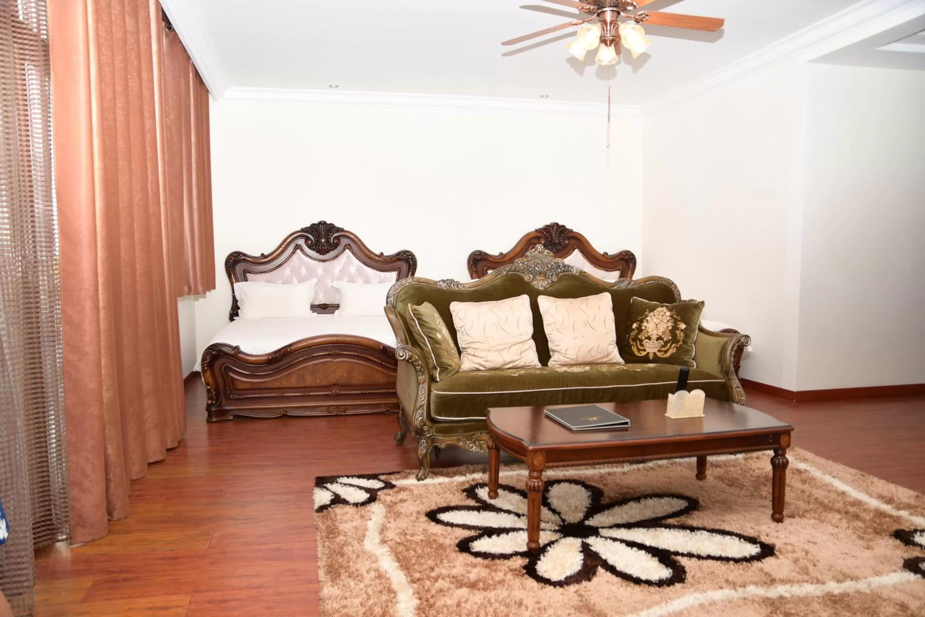 Bed in Victoria Beach Hotel