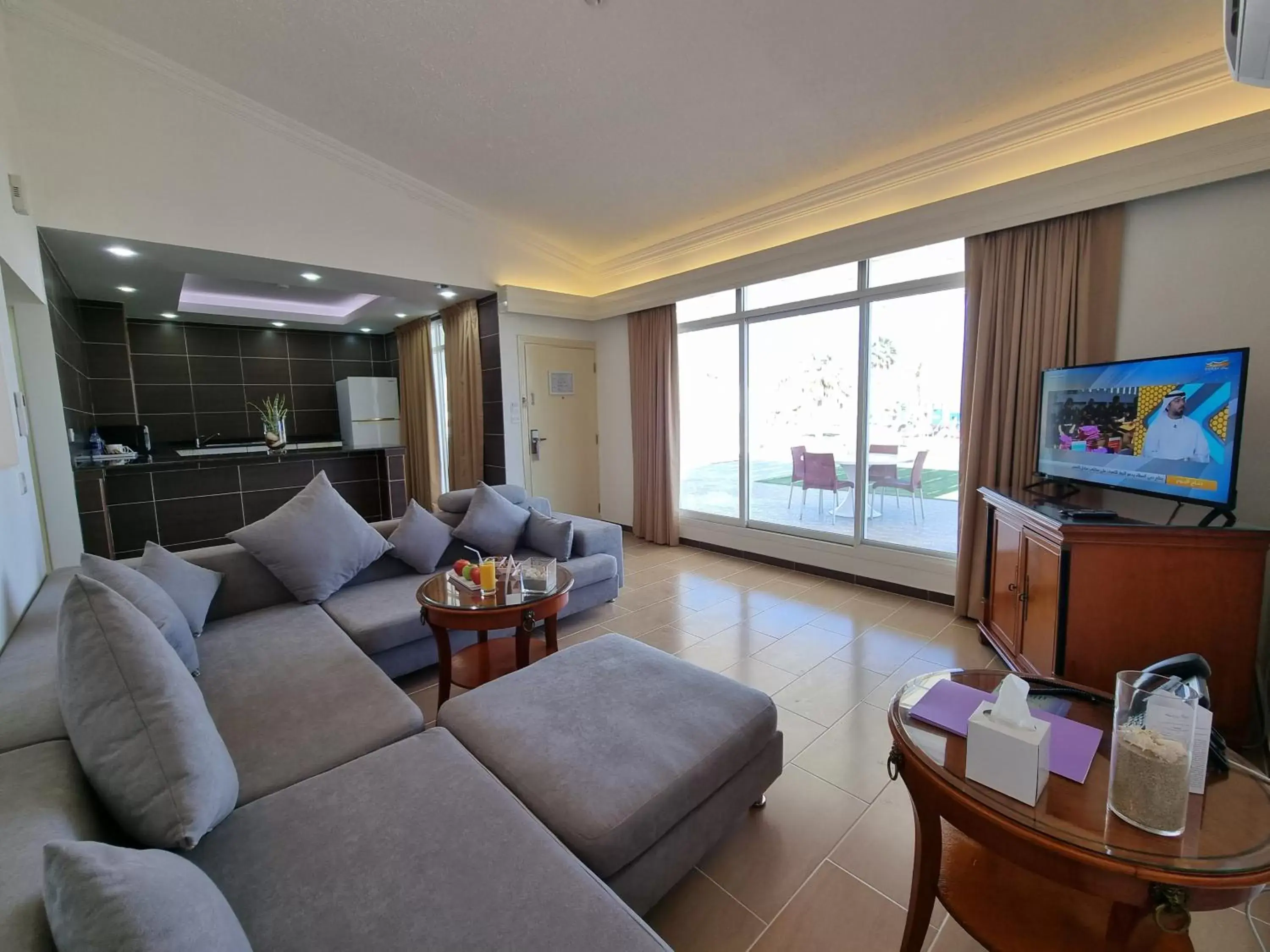 Living room in Holiday Beach Resort Living room in Holiday Beach Resort