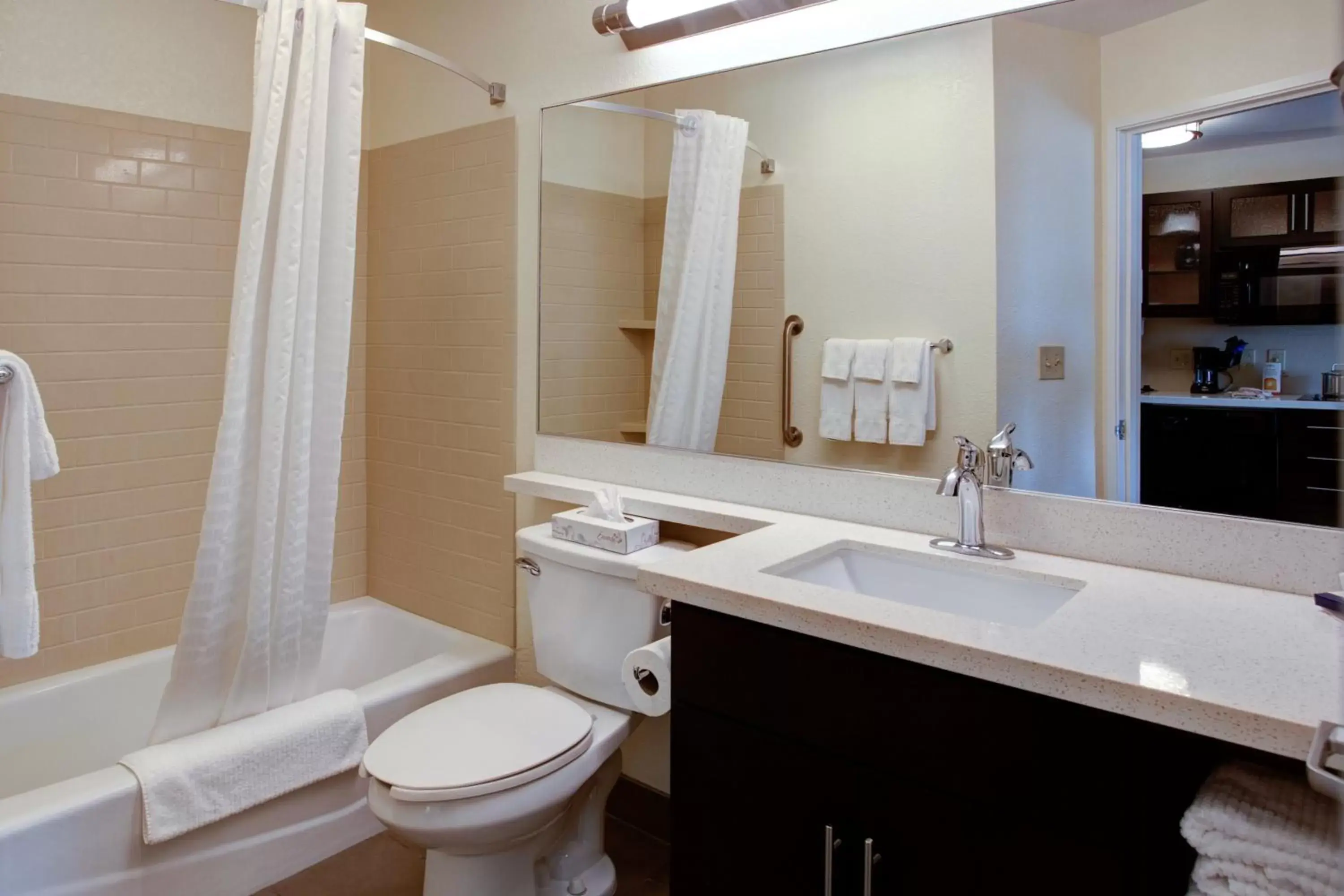 Bathroom in Candlewood Suites Manhattan, an IHG Hotel