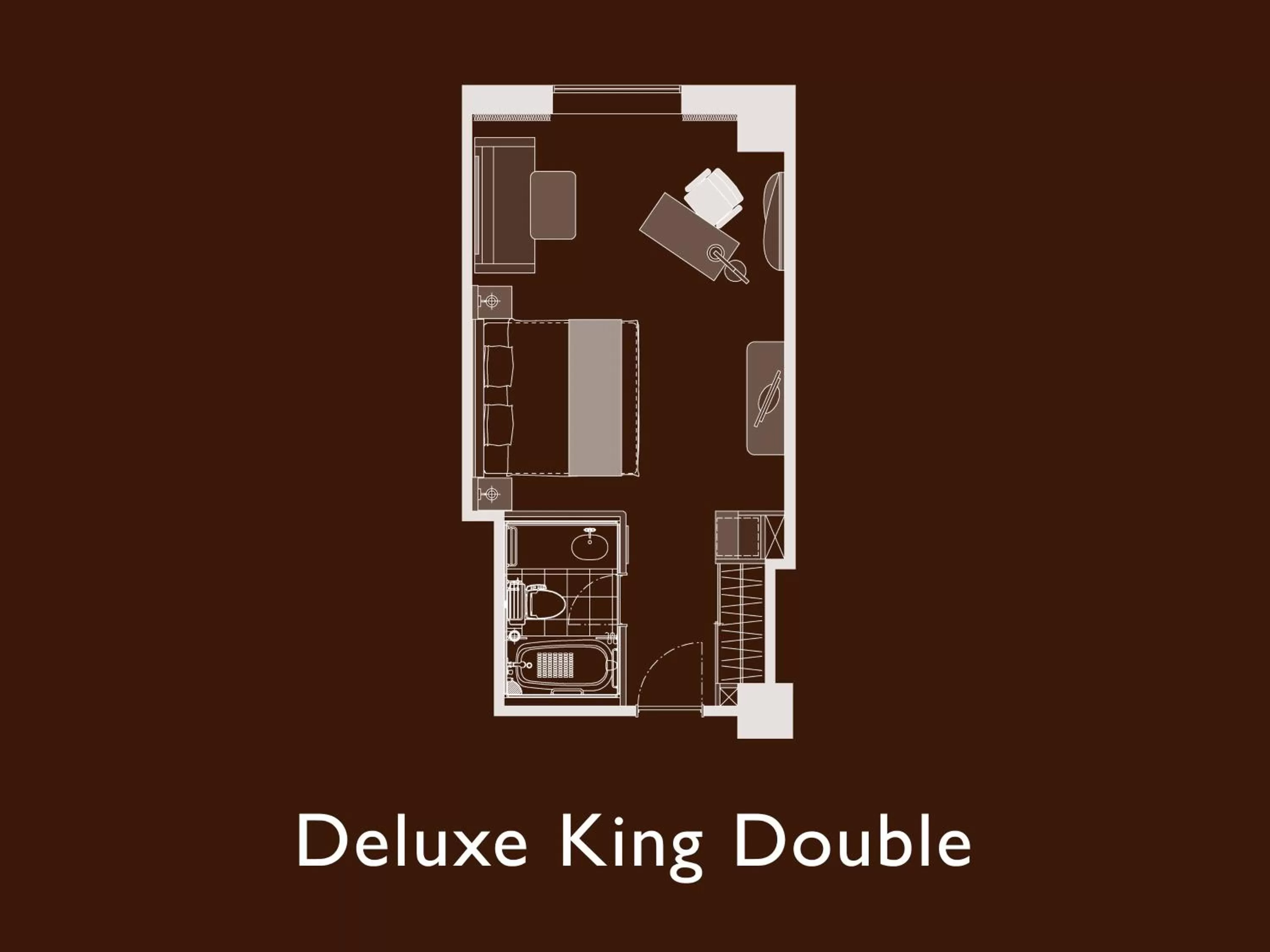Deluxe King Double Room - Main Tower - Non-Smoking in Hotel Metropolitan Yamagata