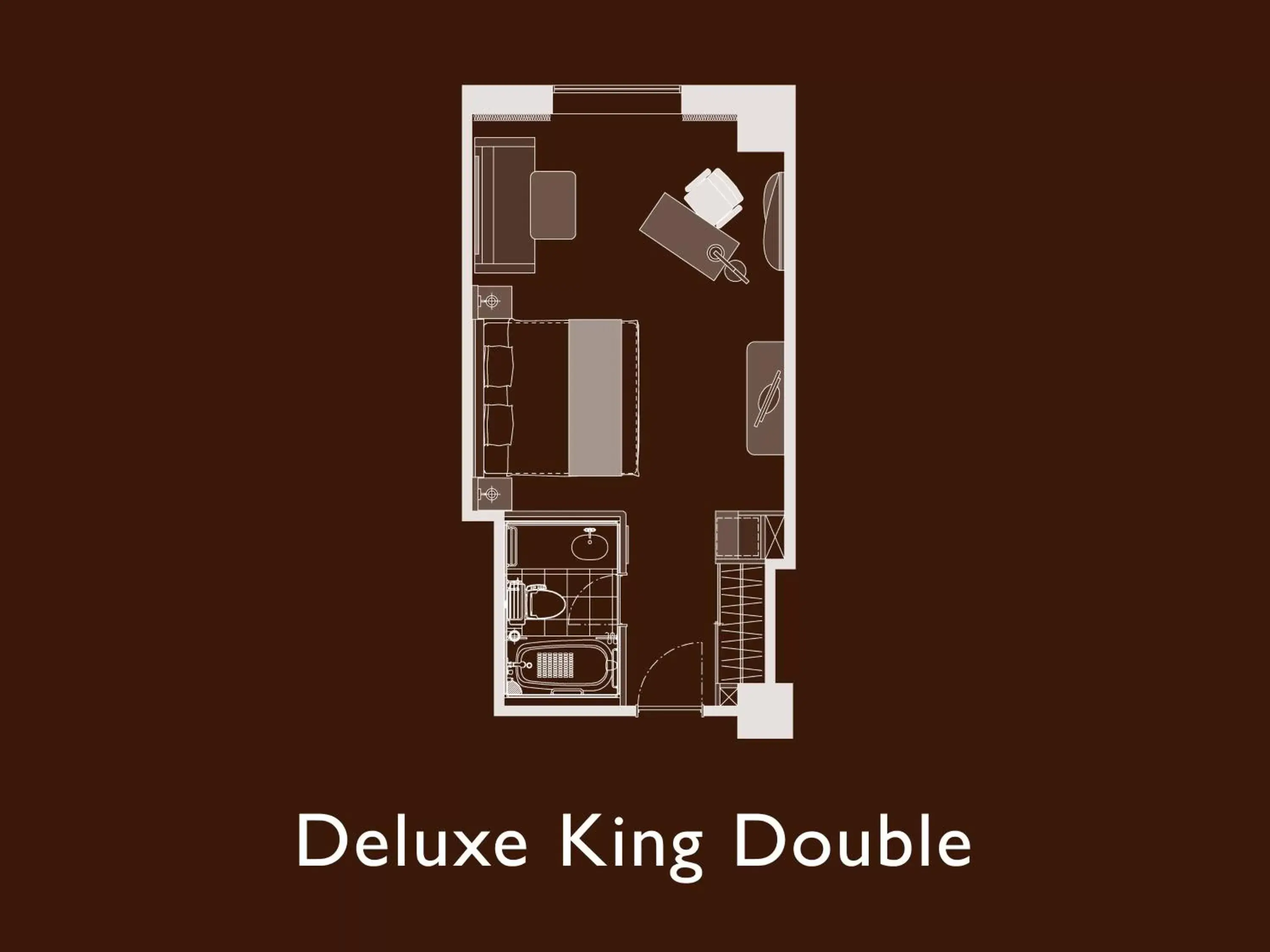 Deluxe King Double Room - Main Tower - Non-Smoking in Hotel Metropolitan Yamagata Deluxe King Double Room - Main Tower - Non-Smoking in Hotel Metropolitan Yamagata