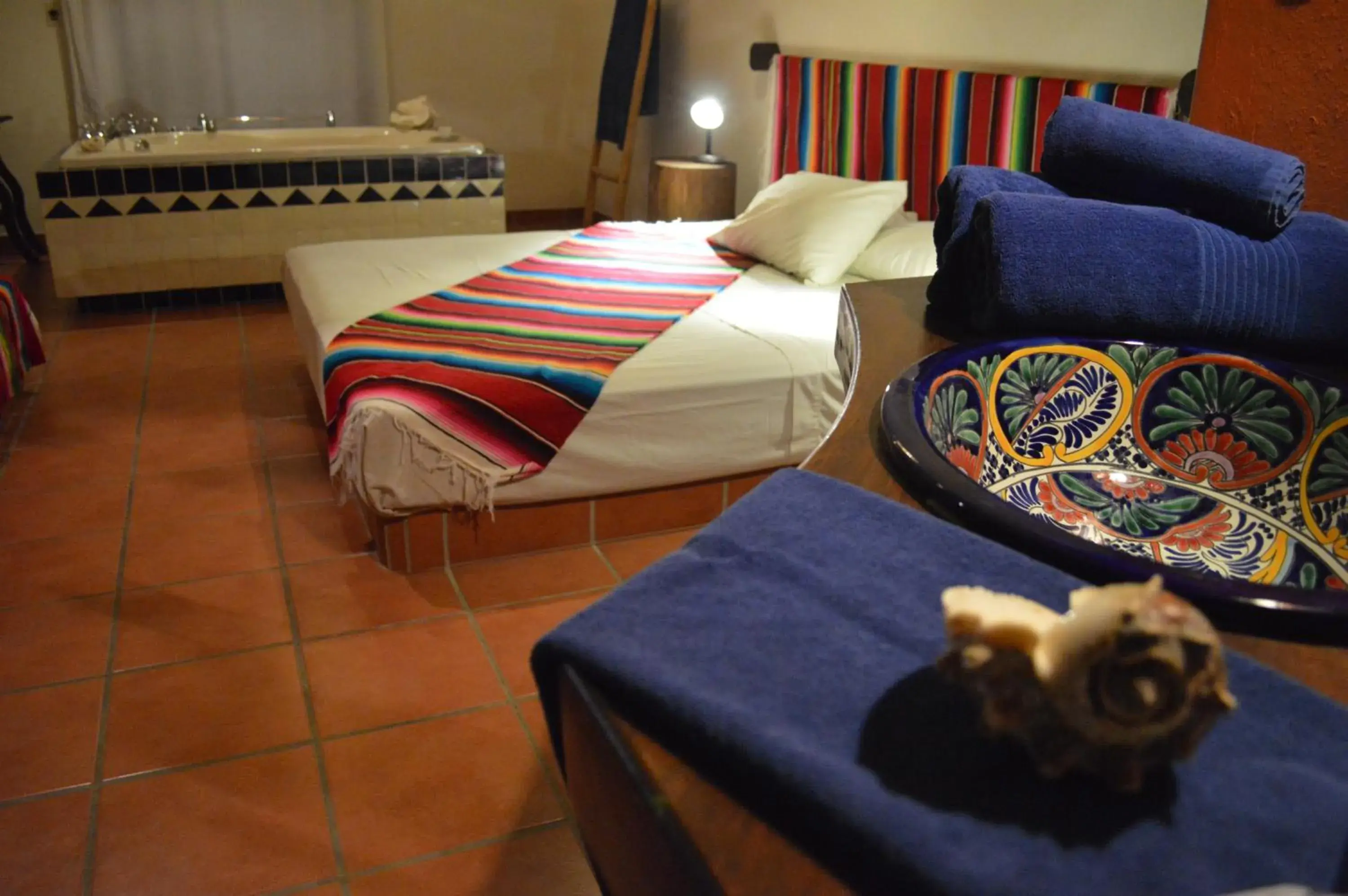 Photo of the whole room, Bed in Lo Nuestro Petit Hotel Tulum