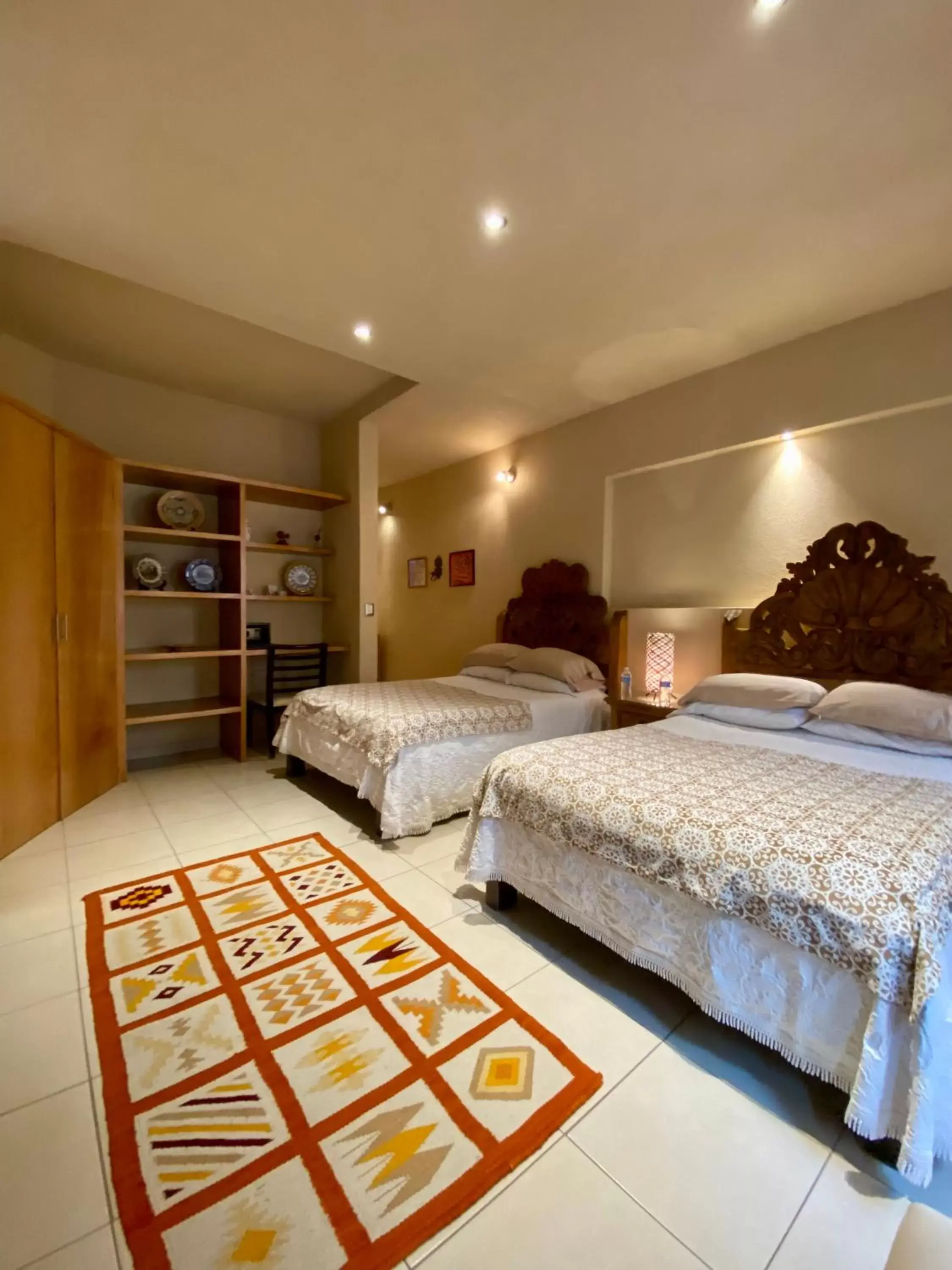 Property building, Bed in Hotel Tierra de Sol y Luna