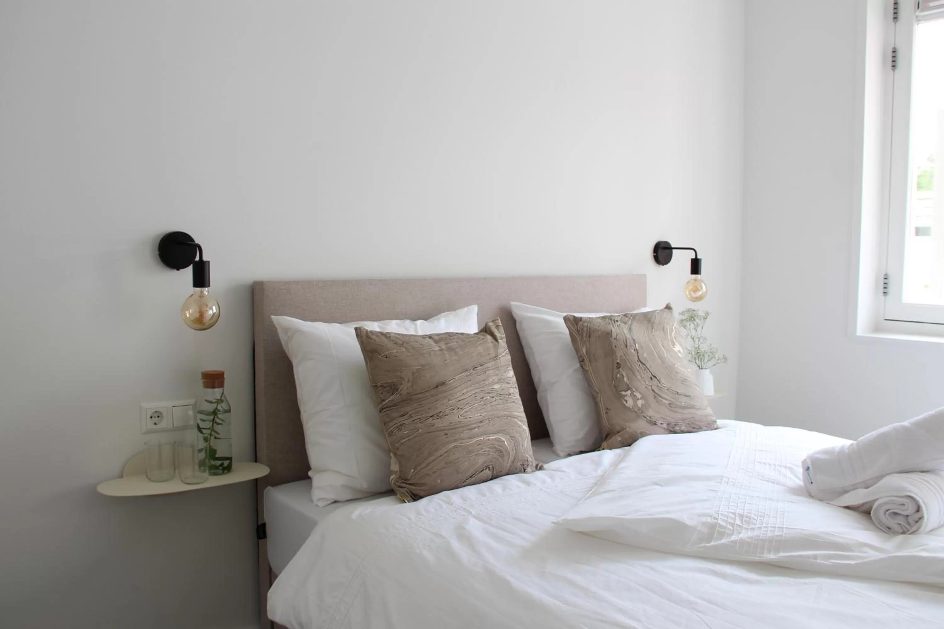 Bed in Hotel Paradis Zandvoort