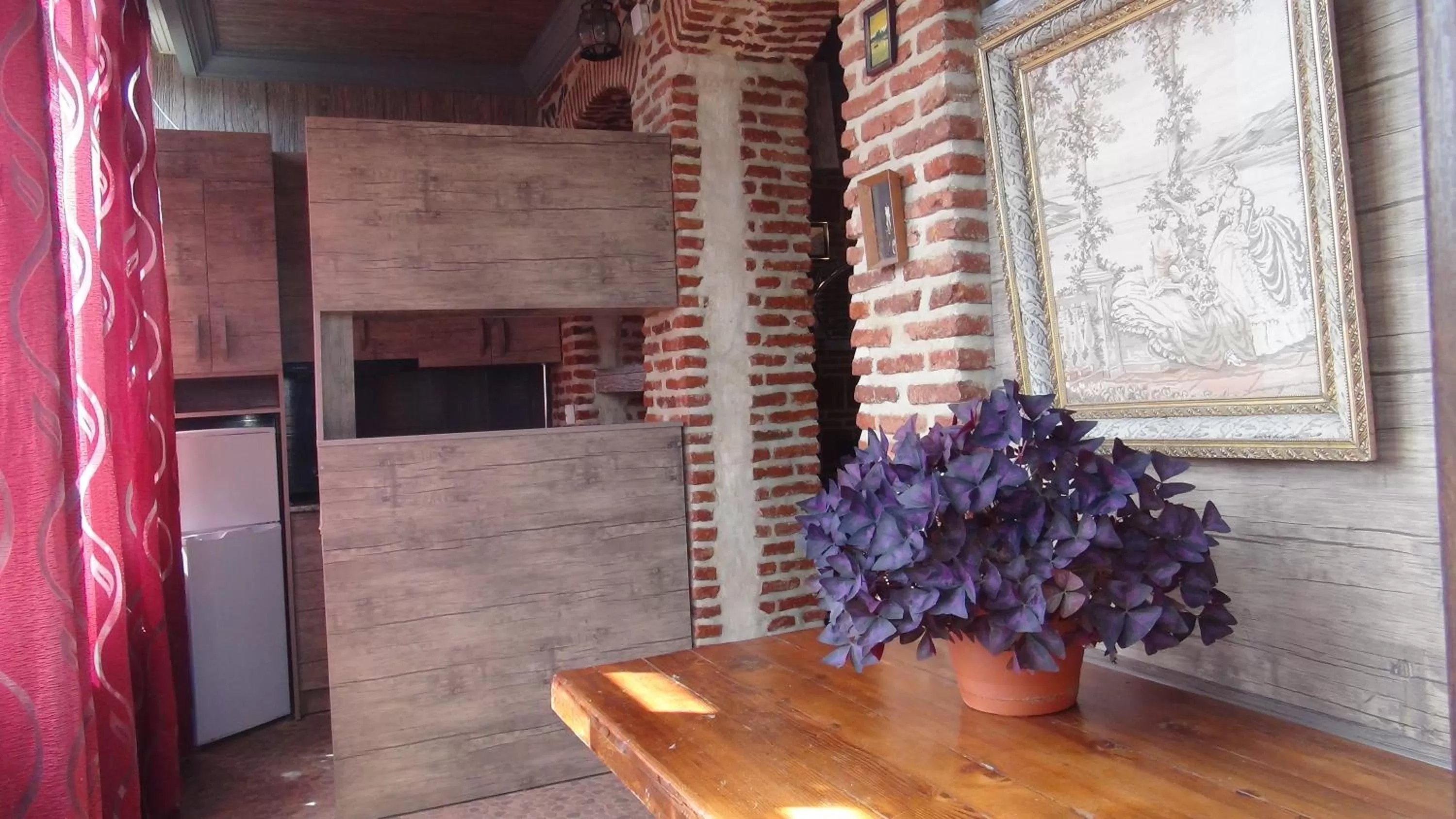 TV/Entertainment Center in Old House in Sighnaghi