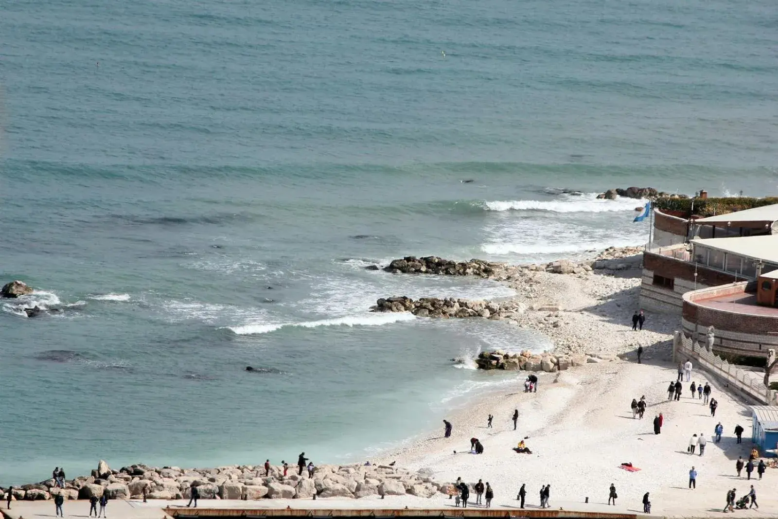 View (from property/room), Beach in Fortino Napoleonico