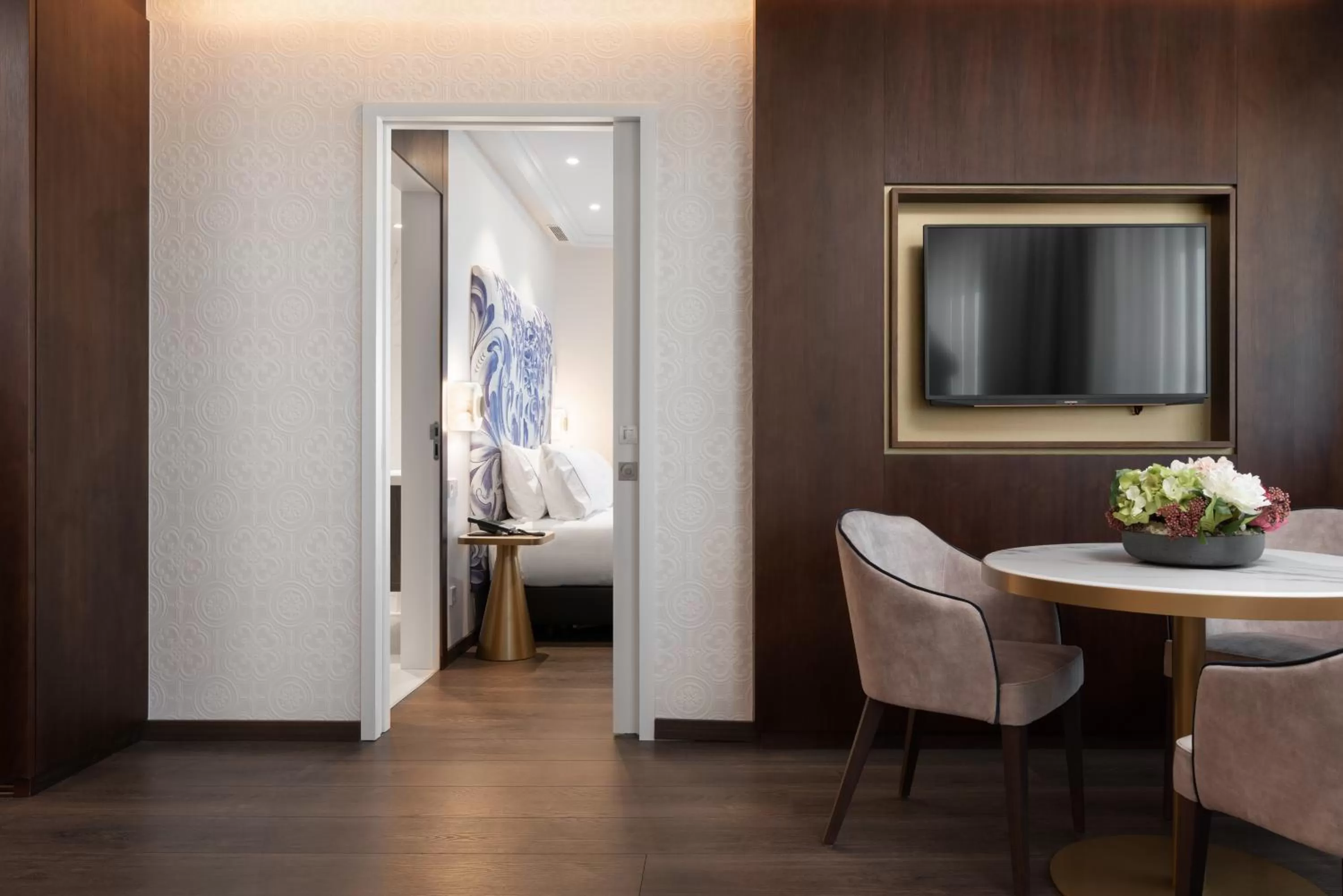 Living room in Eurostars Universal Lisboa