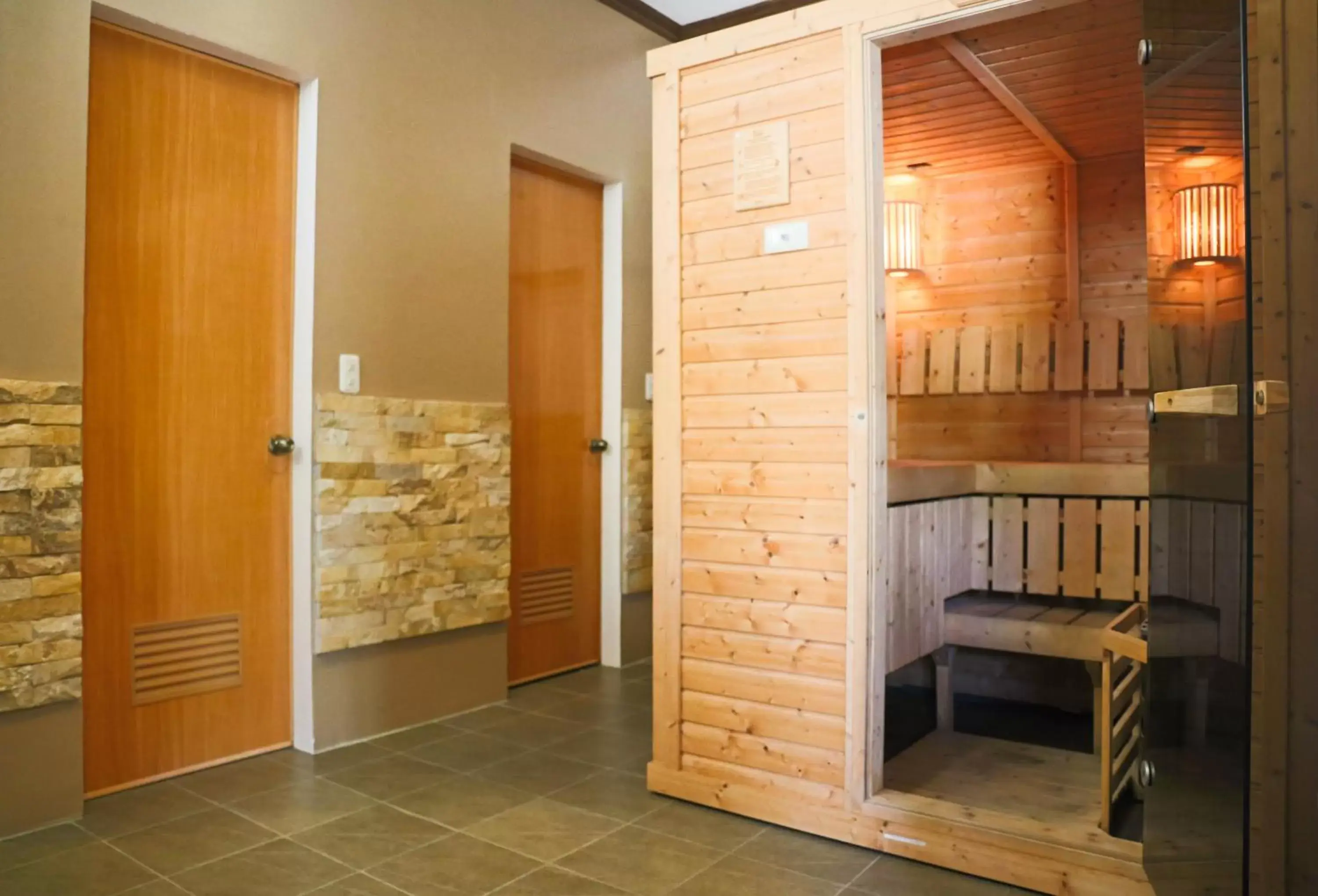 Sauna in Turtle Bay Dive Resort