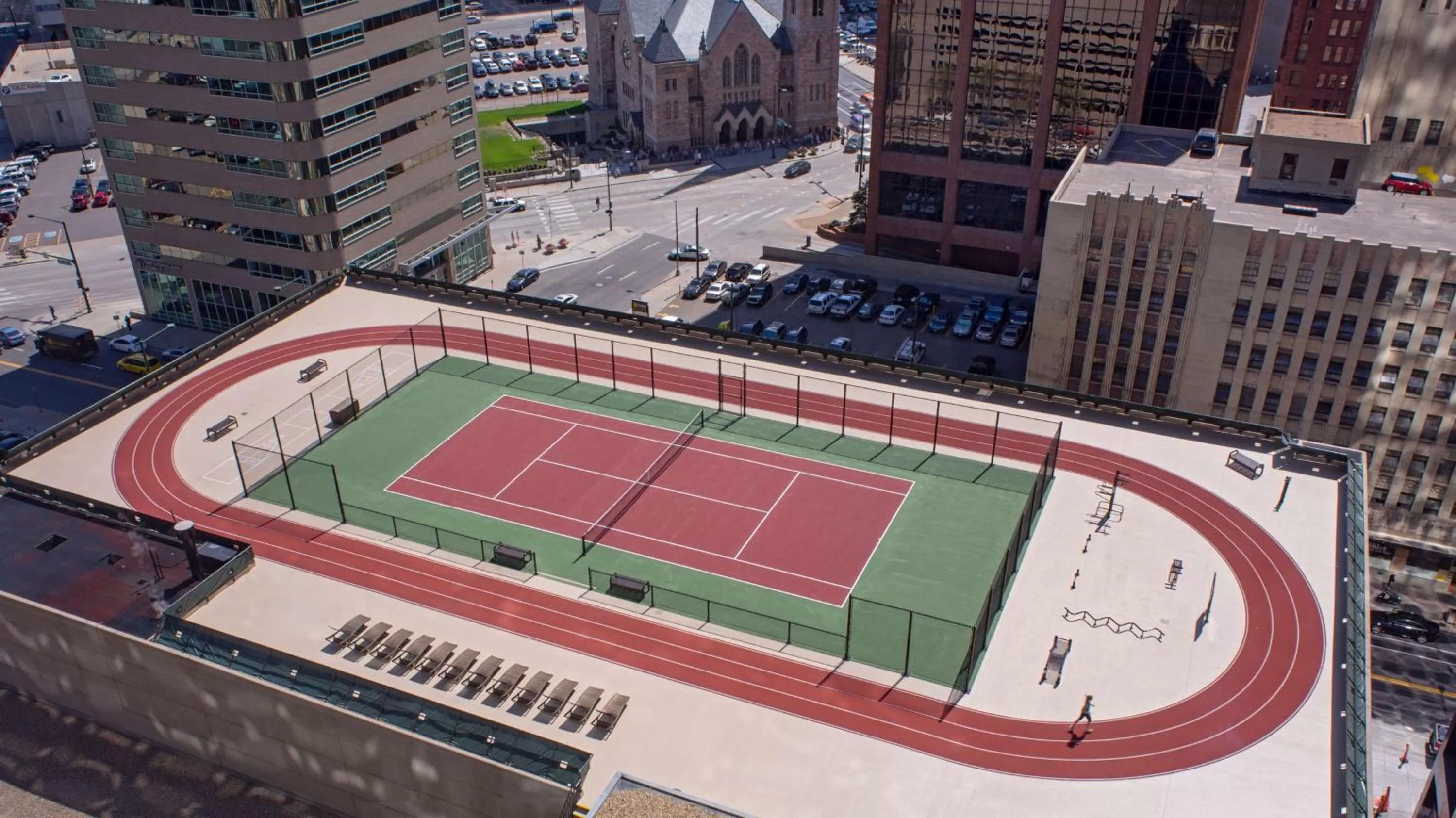 Fitness centre/facilities in Grand Hyatt Denver