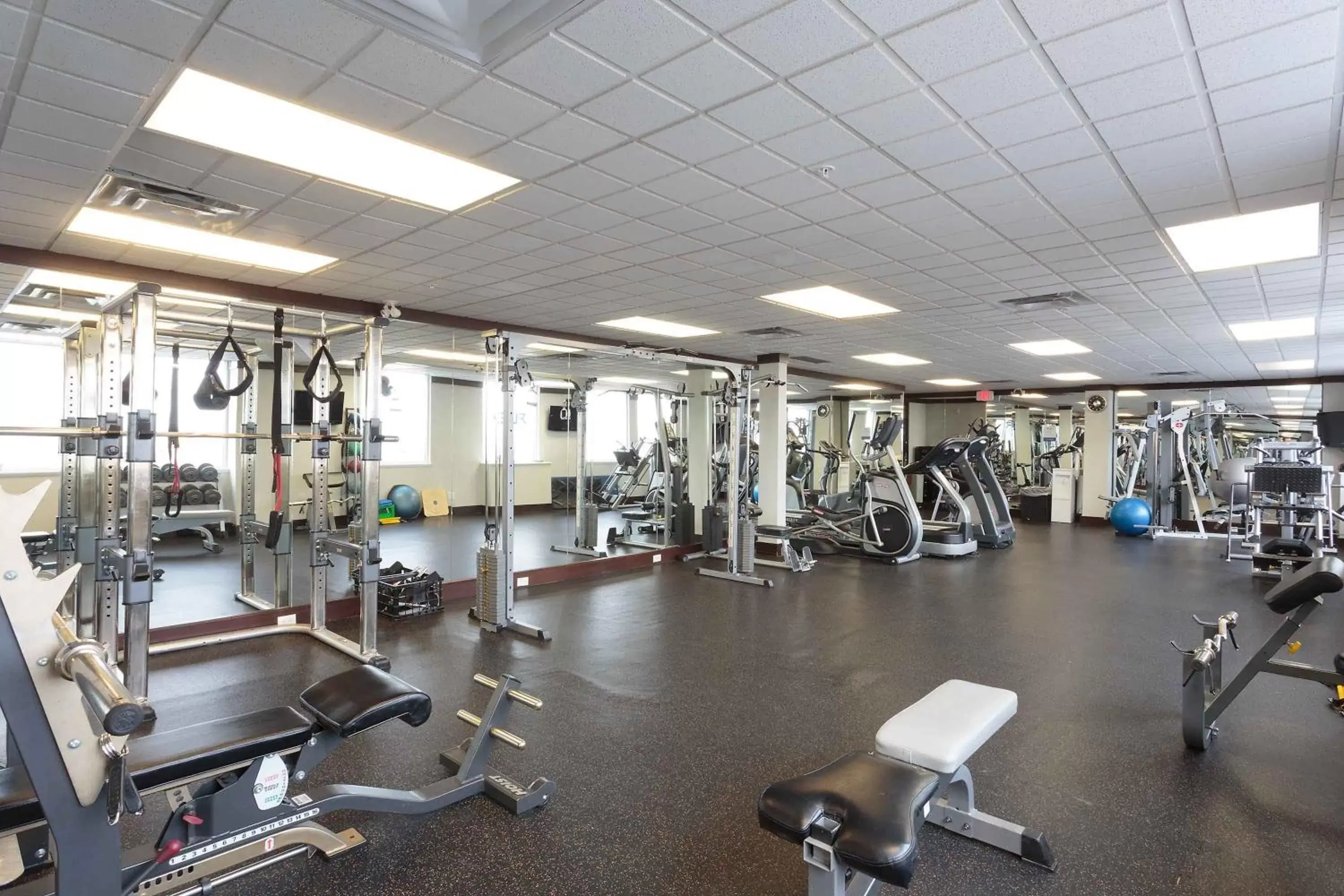 Fitness centre/facilities, Fitness Center/Facilities in Sandman Hotel & Suites Winnipeg Airport