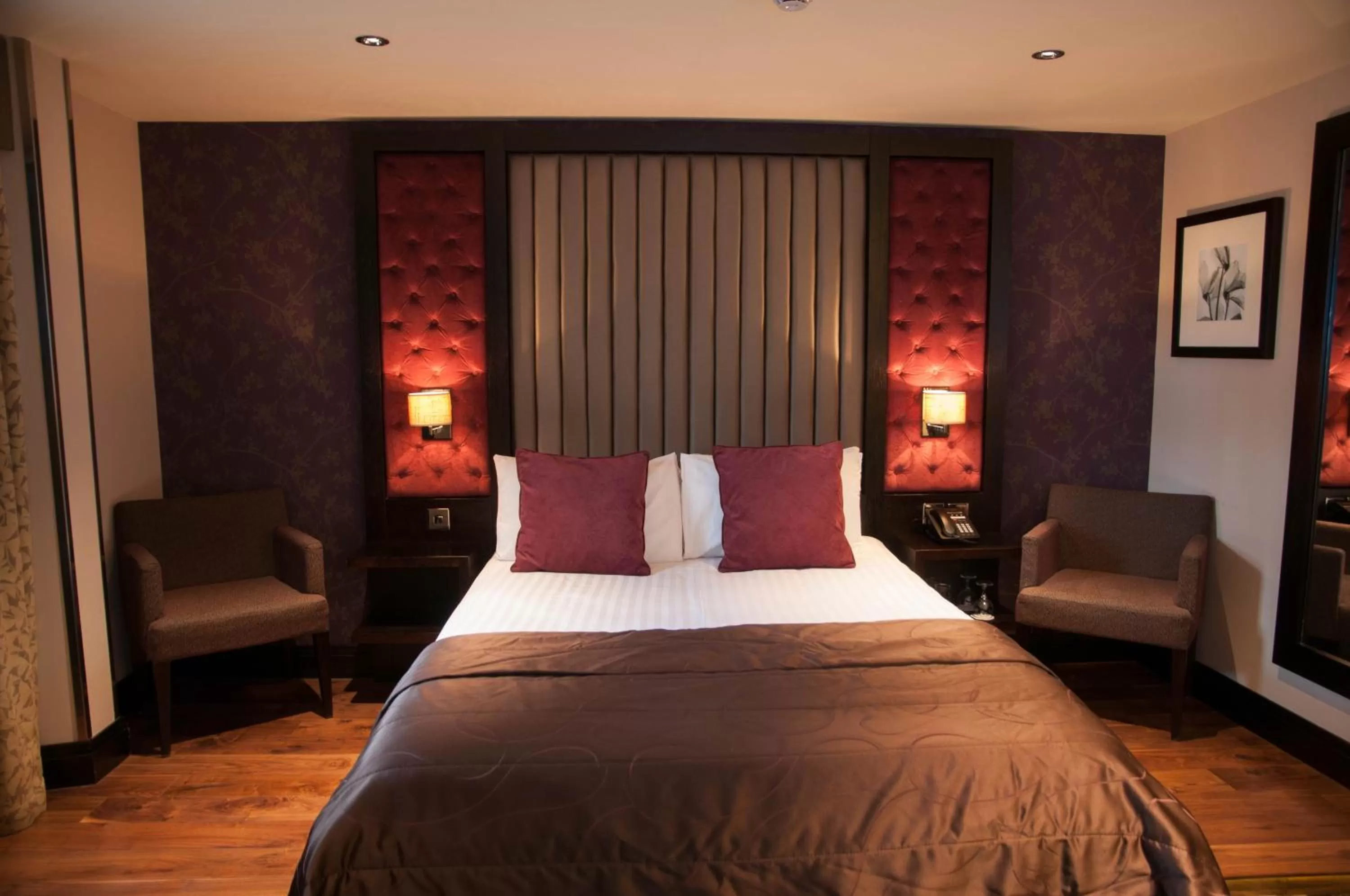 Bed in The Torrance Hotel