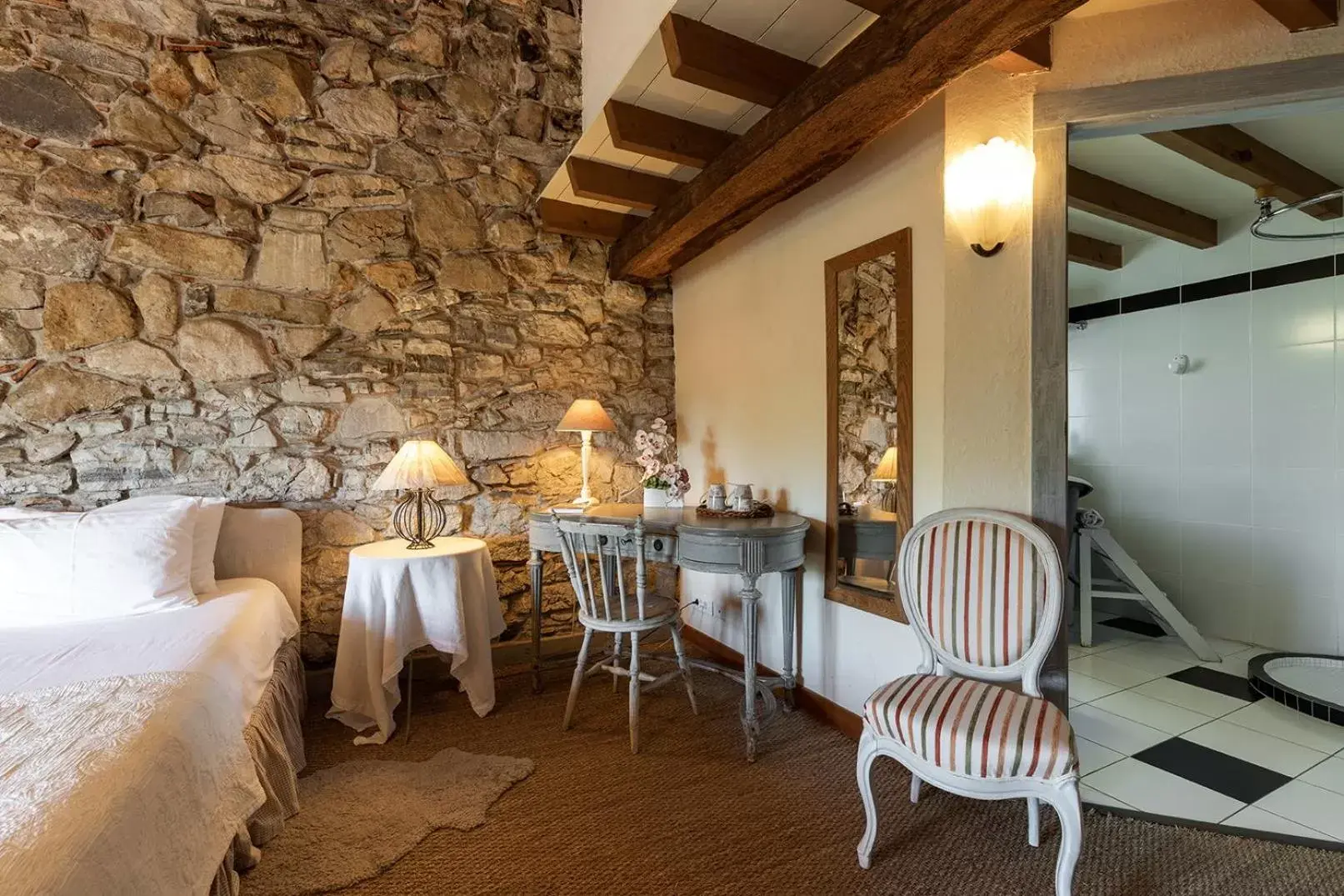 Bedroom, Restaurant/Places to Eat in Domaine de Bassilour