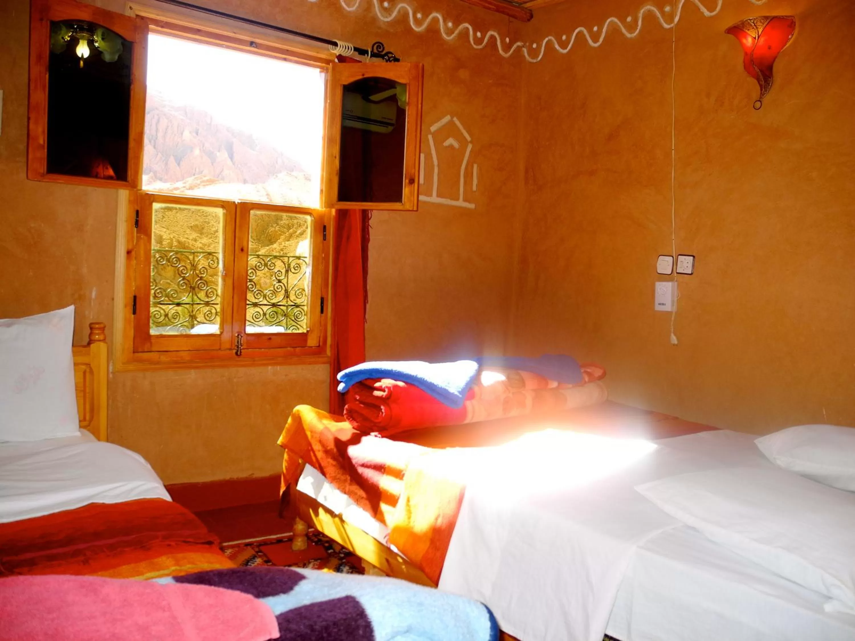 Bed in Maison d'Hôte Valentine