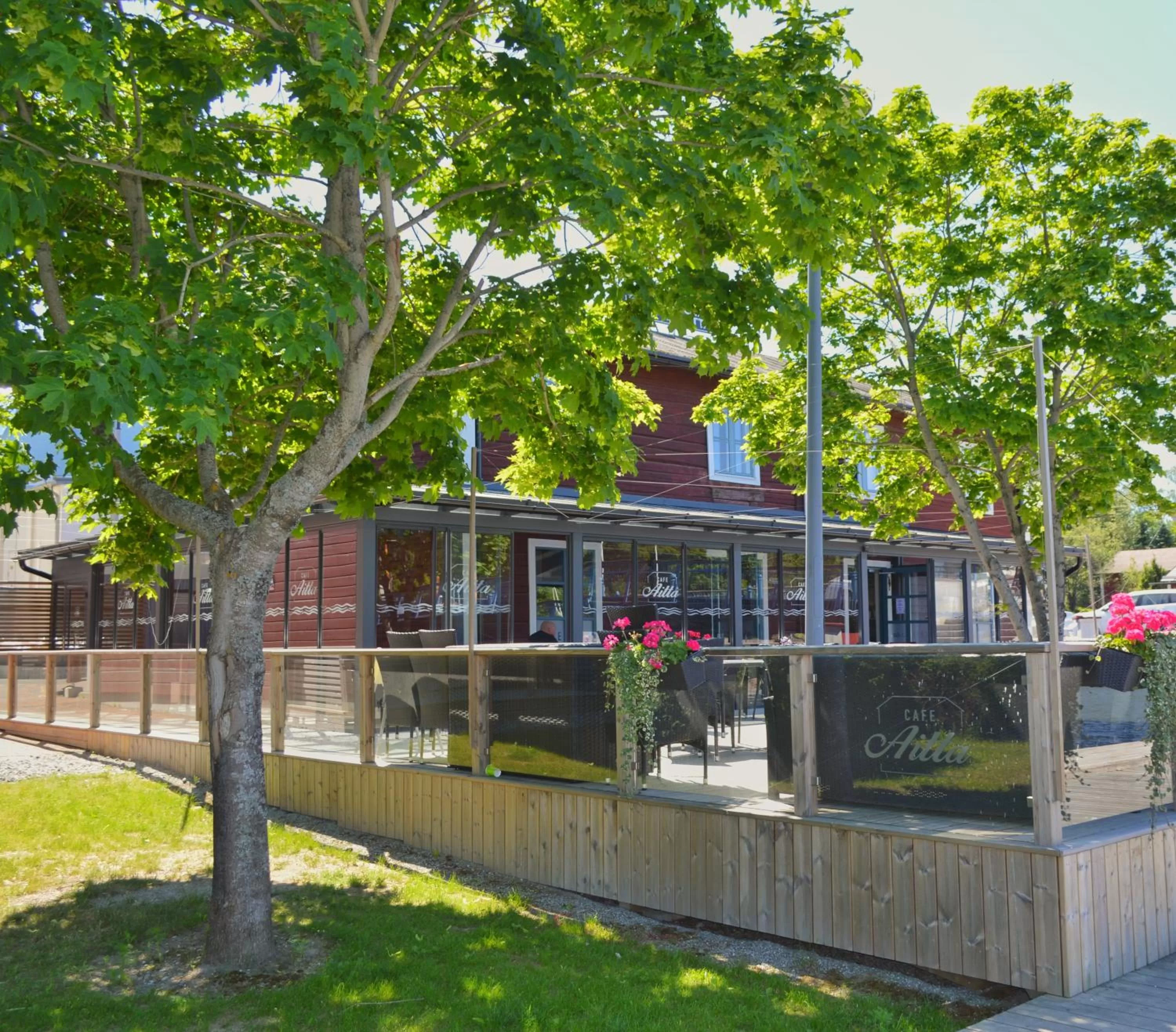 Patio in Hotelli Aittaranta