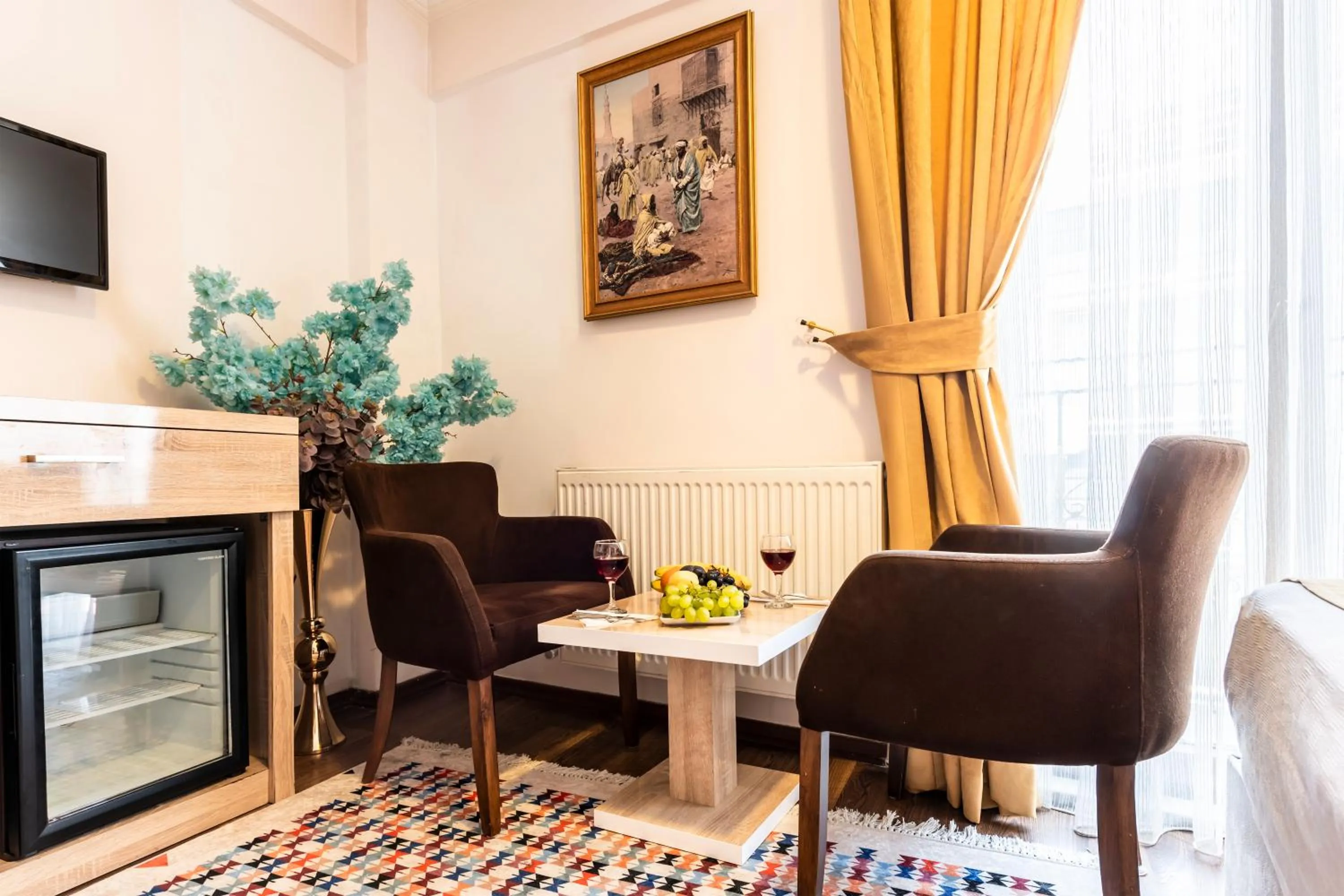 Seating area in Kadirga Antik Hotel - Sultanahmet