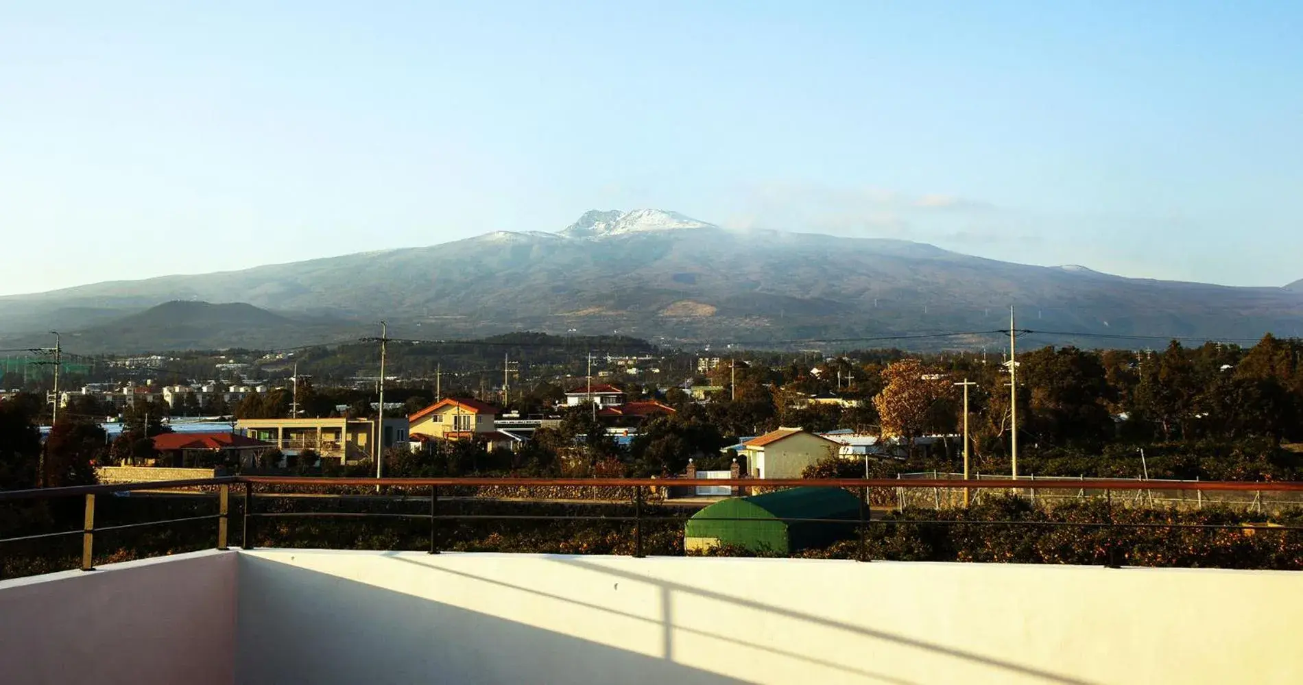 Natural landscape, Mountain View in Oasis Pension