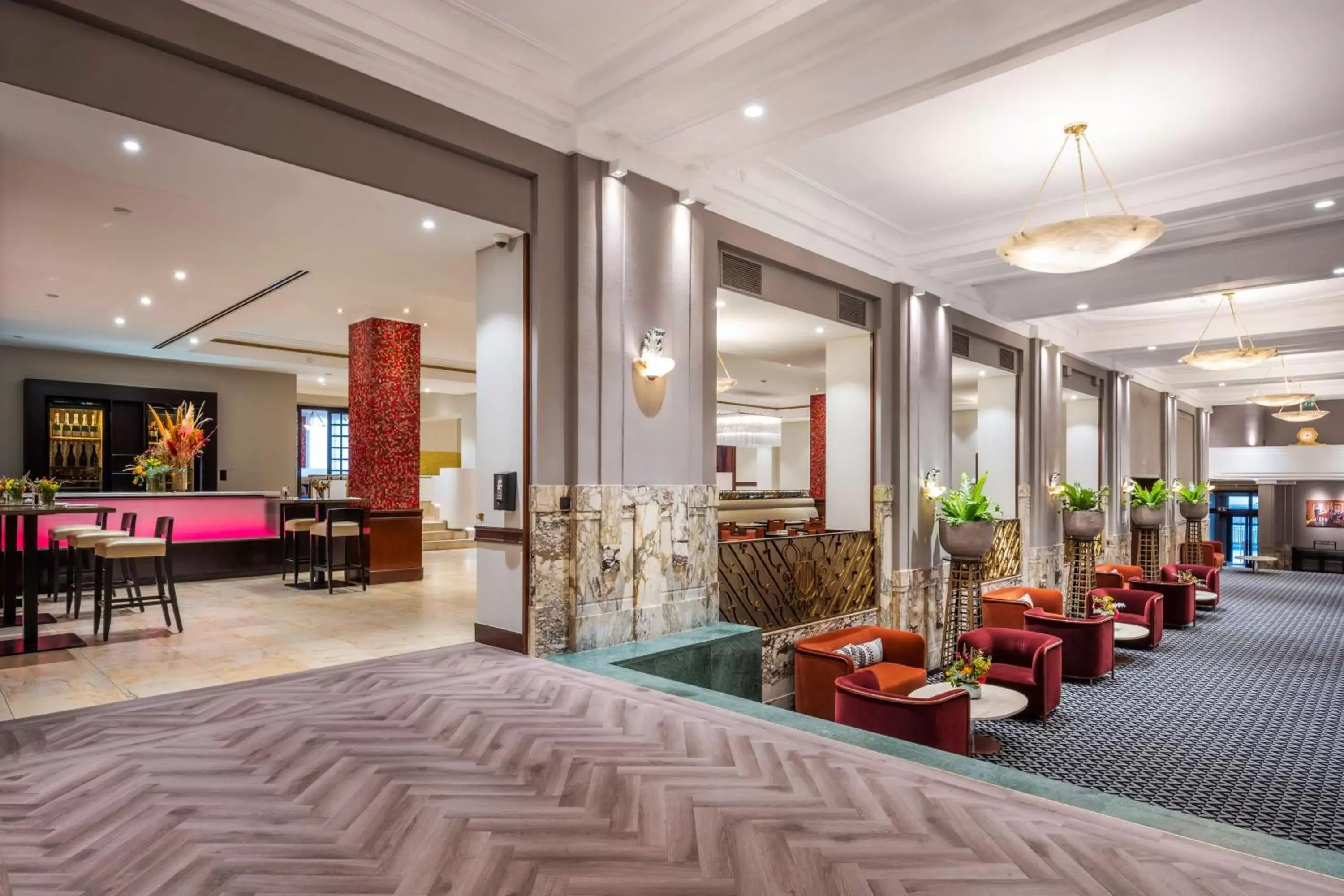 Lobby or reception in DoubleTree By Hilton Brussels City