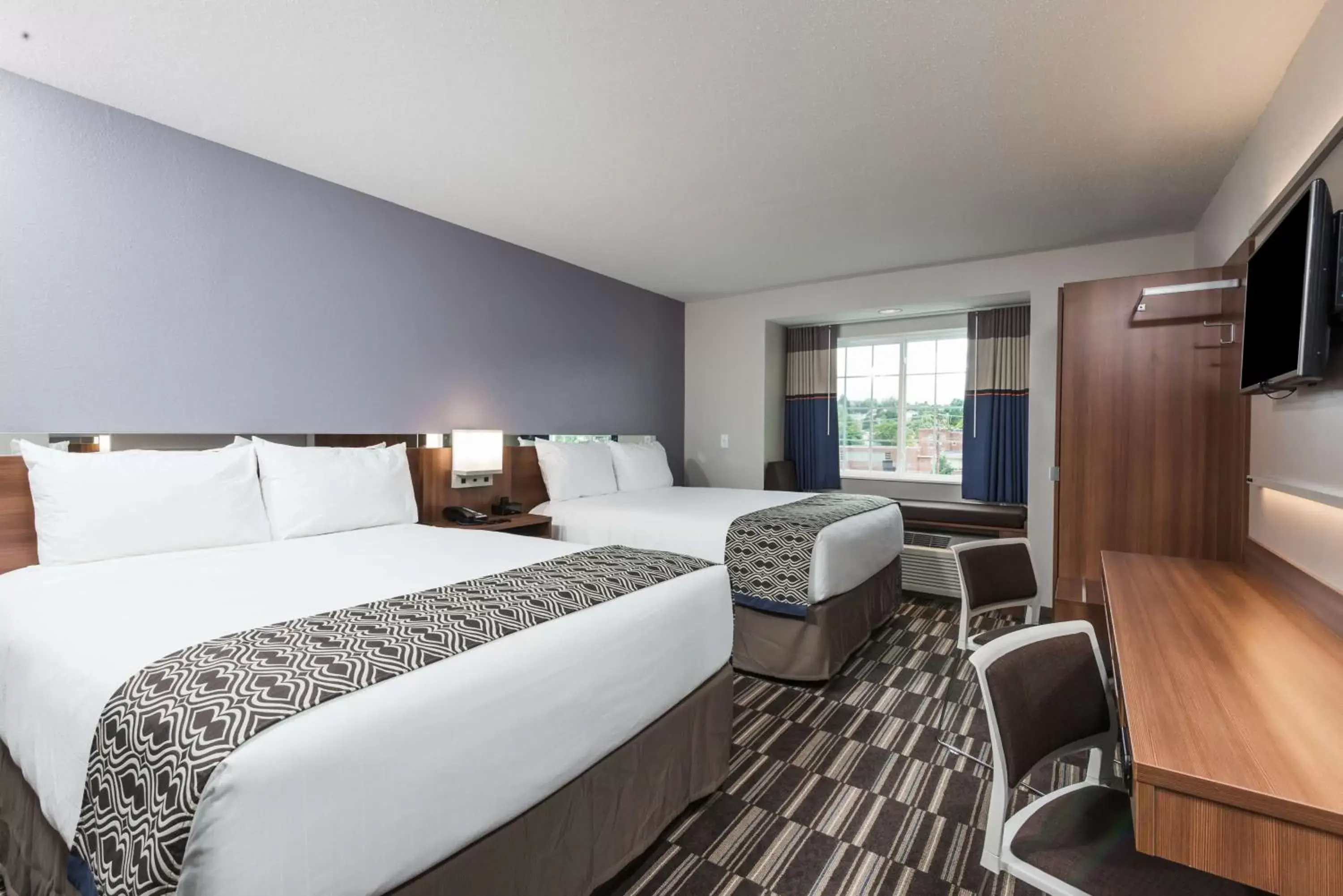 Queen Room with Two Queen Beds - Hearing Impaired Access/Non-Smoking in Microtel Inn & Suites by Wyndham Altoona