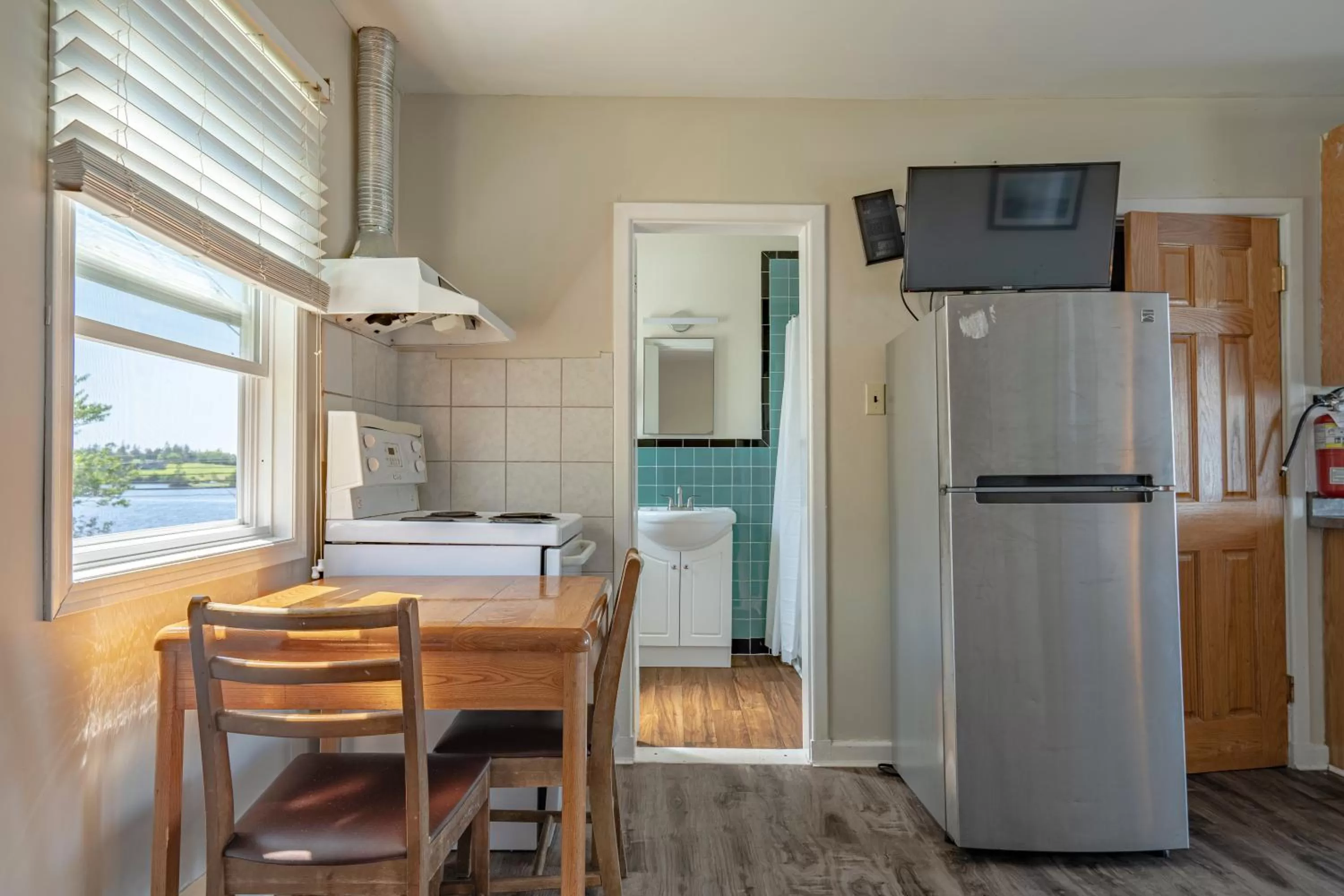 Bathroom in Novastar Motel On The Lake