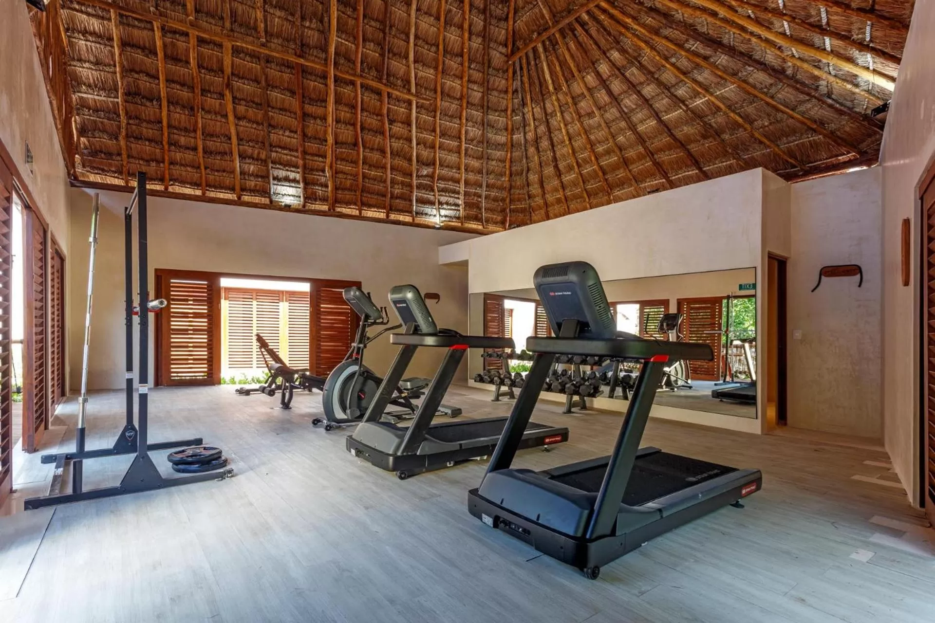 Fitness centre/facilities in Hotel Shibari - Restaurant & Cenote Club