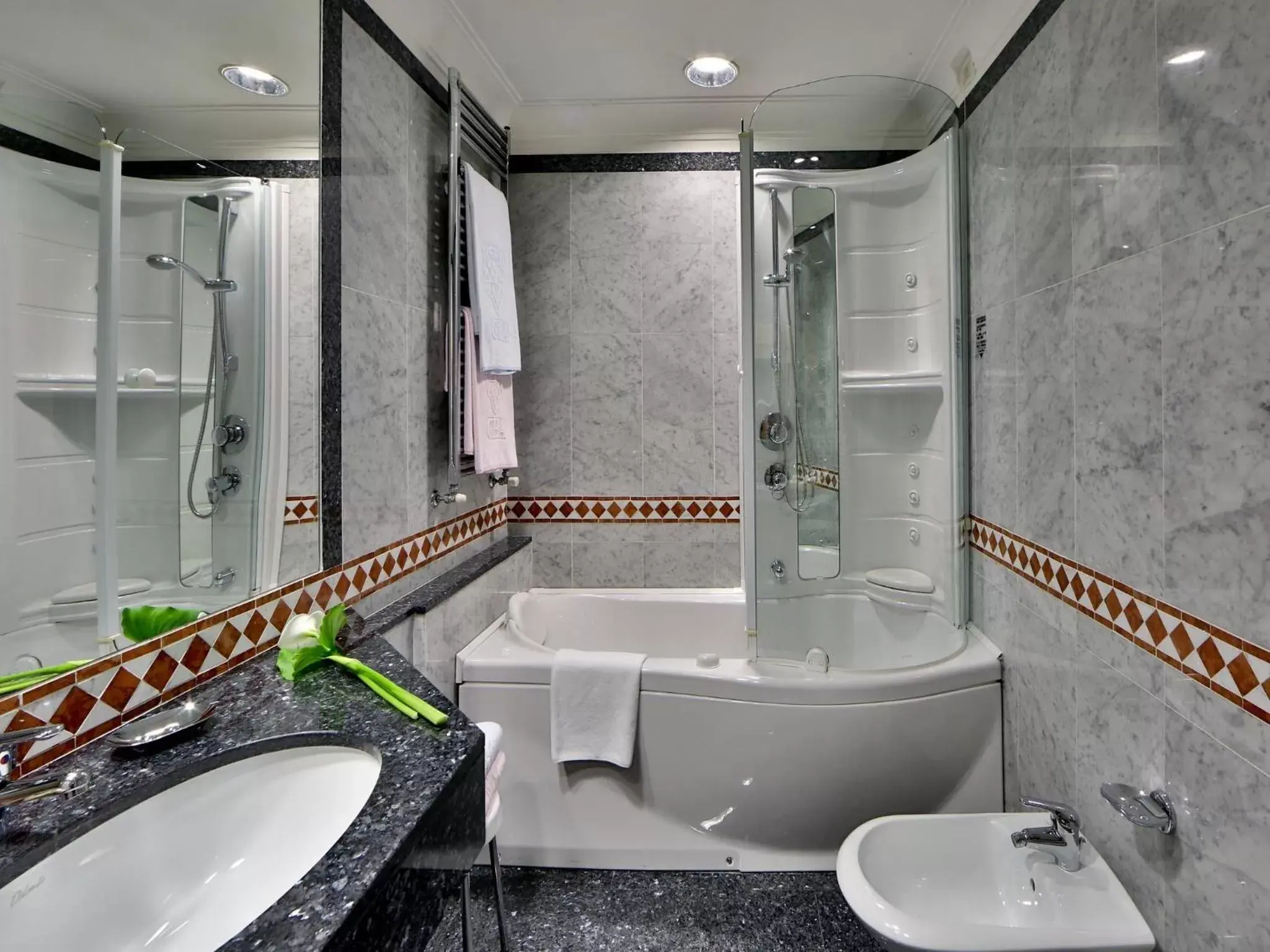 Toilet, Bathroom in Grand Hotel Adriatico