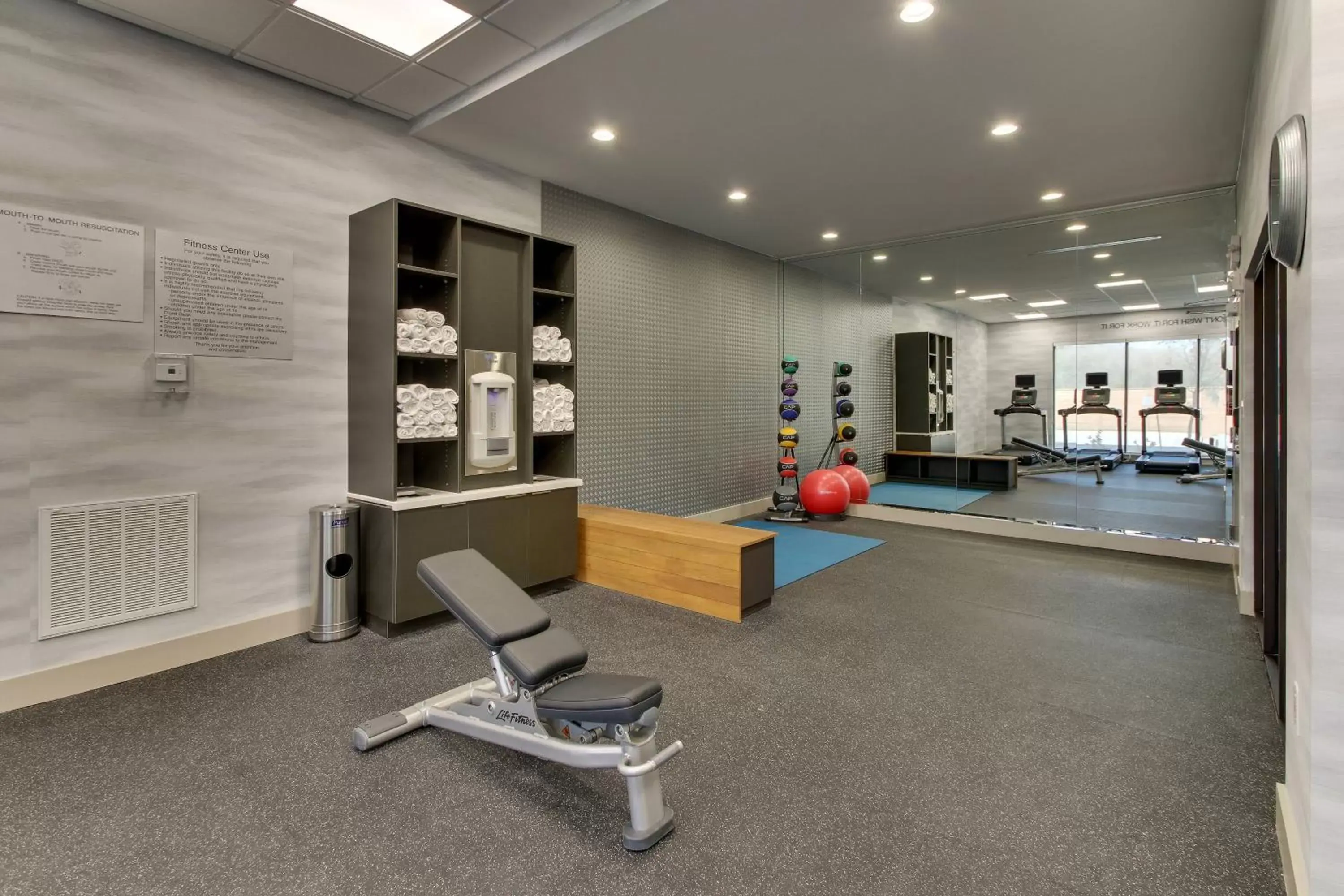 Fitness centre/facilities, Fitness Center/Facilities in Fairfield Inn and Suites by Marriott Houston Brookhollow