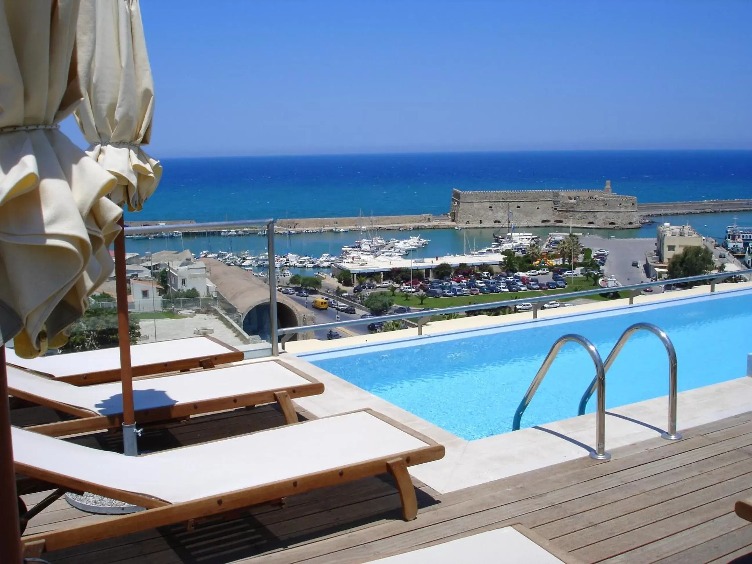 Landmark view, Swimming Pool in GDM Megaron, Historical Monument Hotel