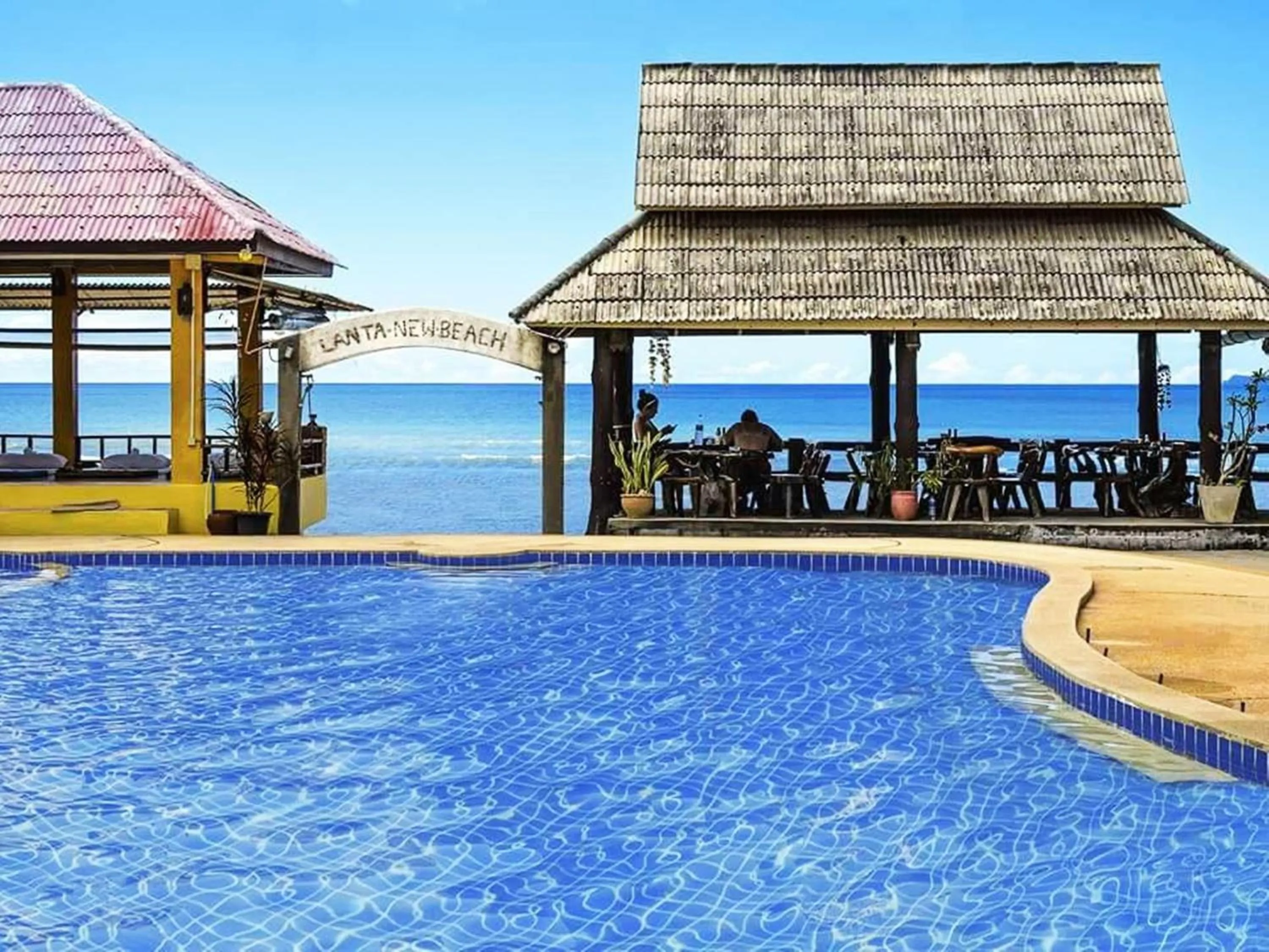 Swimming pool in Lanta New Beach Bungalows - SHA Plus